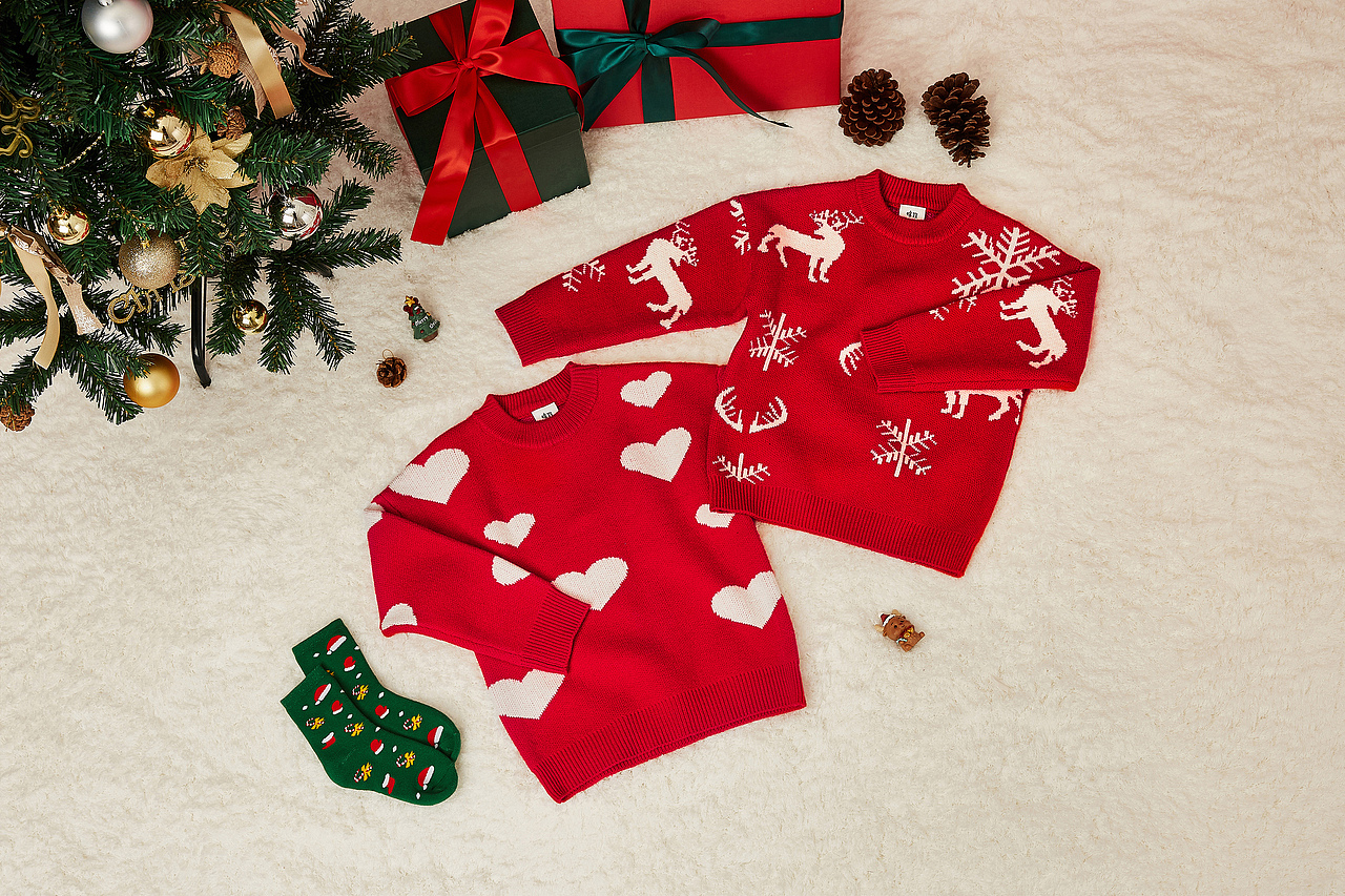 圣诞主图-毛衣创意图
