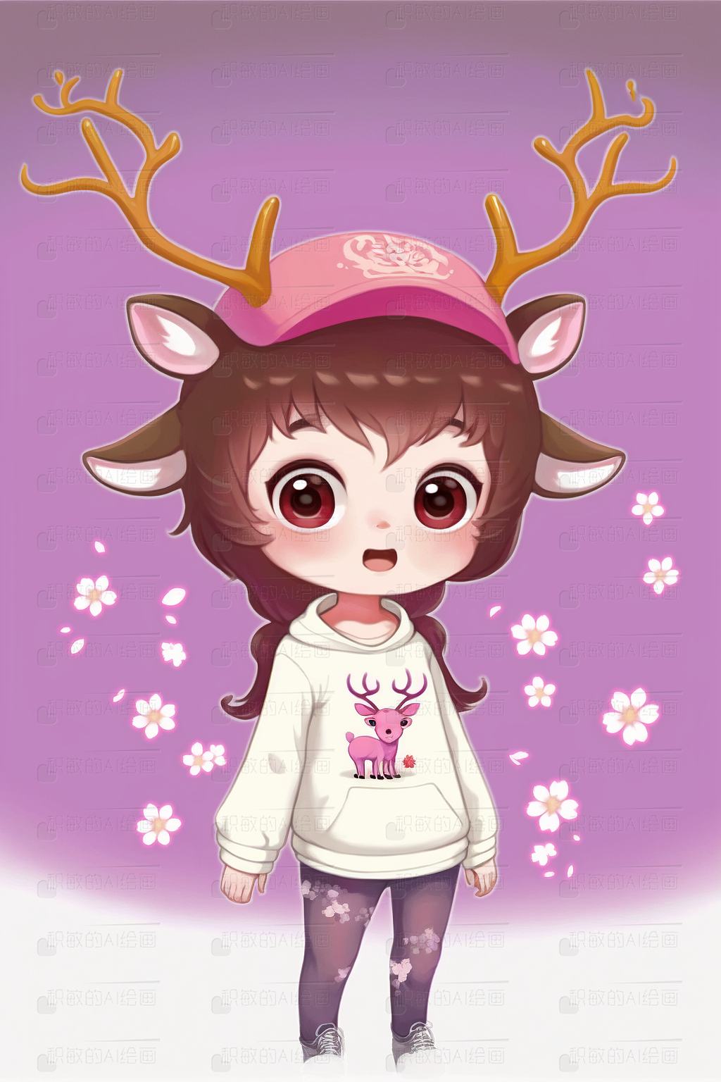 国潮人物设定（图ZMzI5OTIxNTUy） - AI作品 - 站酷设计师积敏的AI绘画原创素材 - 站酷ZCOOL