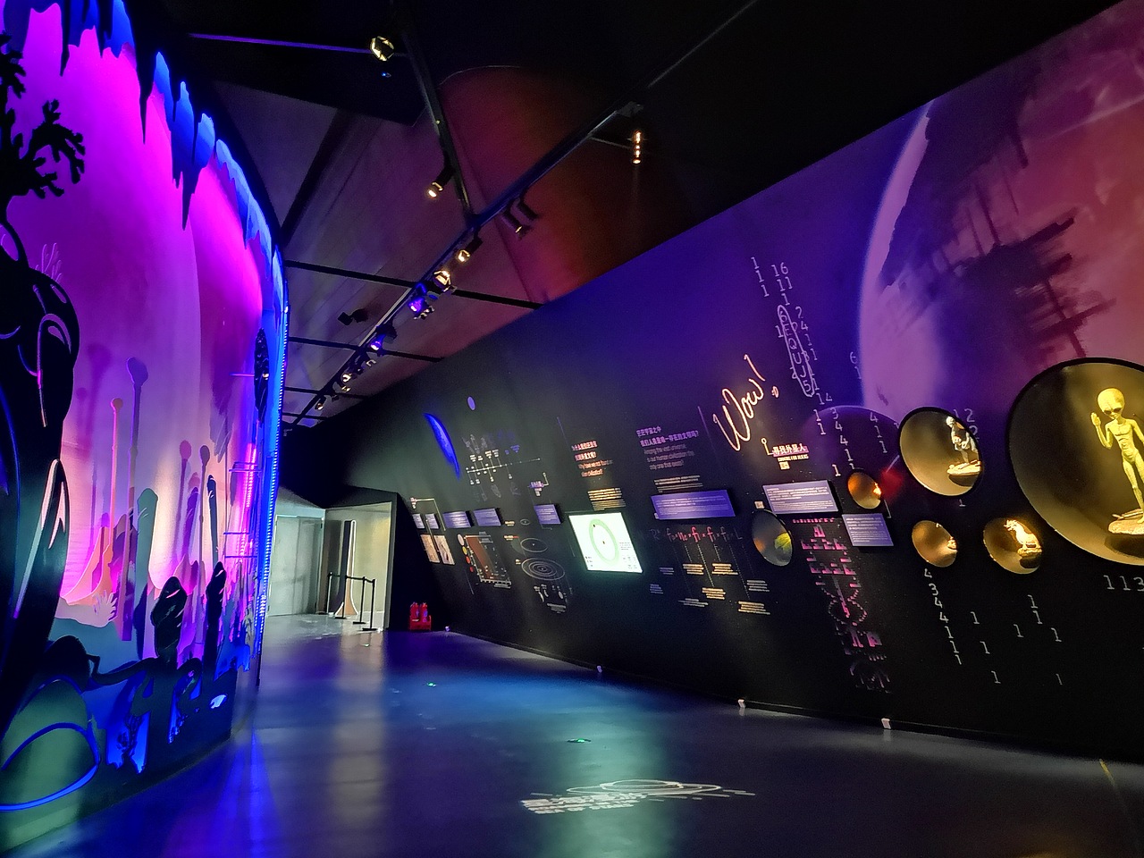 天津国家海洋博物馆海洋与天文展厅立面设计（图ZMzEzMjAwMDc2） - 展陈设计 - 站酷设计师AEND原创素材 - 站酷ZCOOL