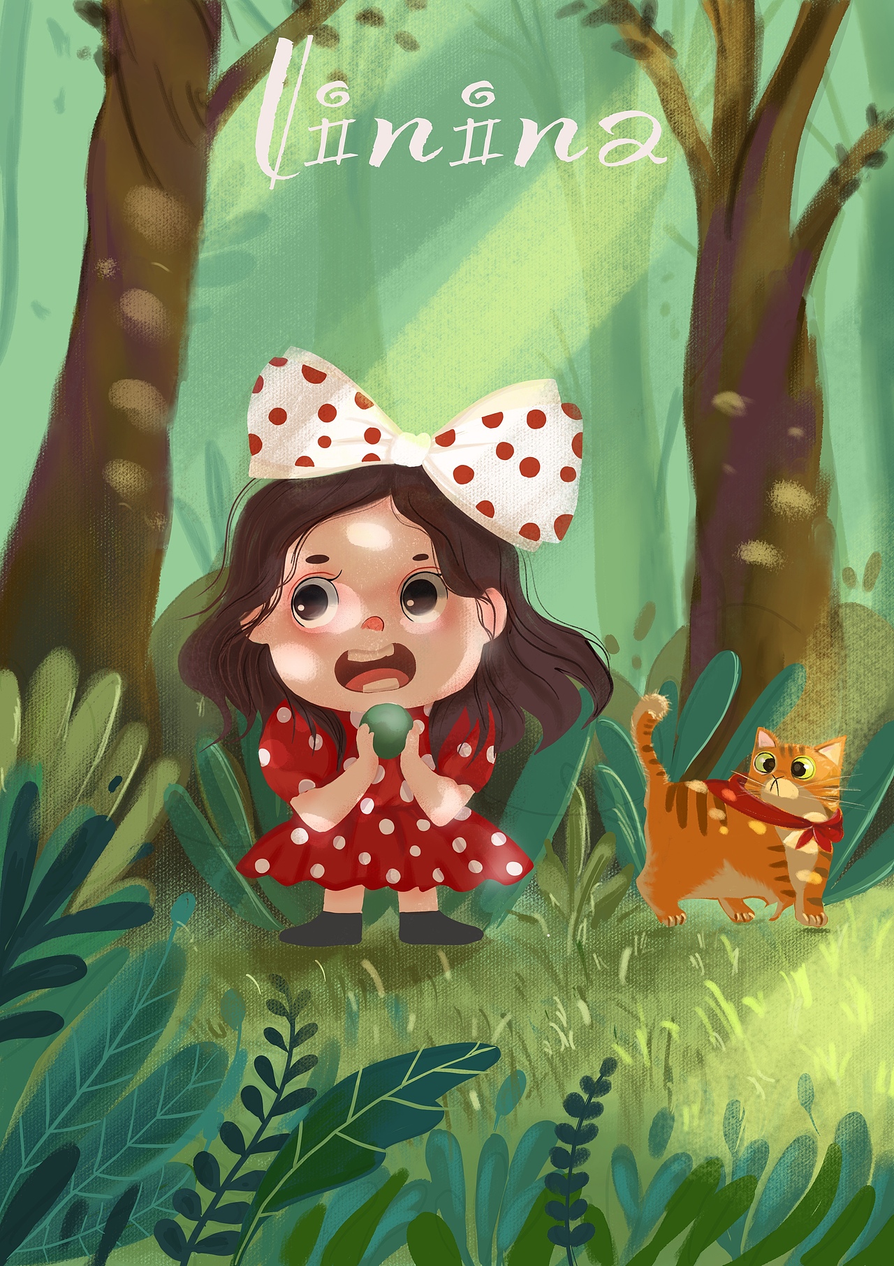 儿童插画封面案例（图ZMzAyMzkzODA4） - 绘本 - 站酷设计师ninaninababay原创素材 - 站酷ZCOOL