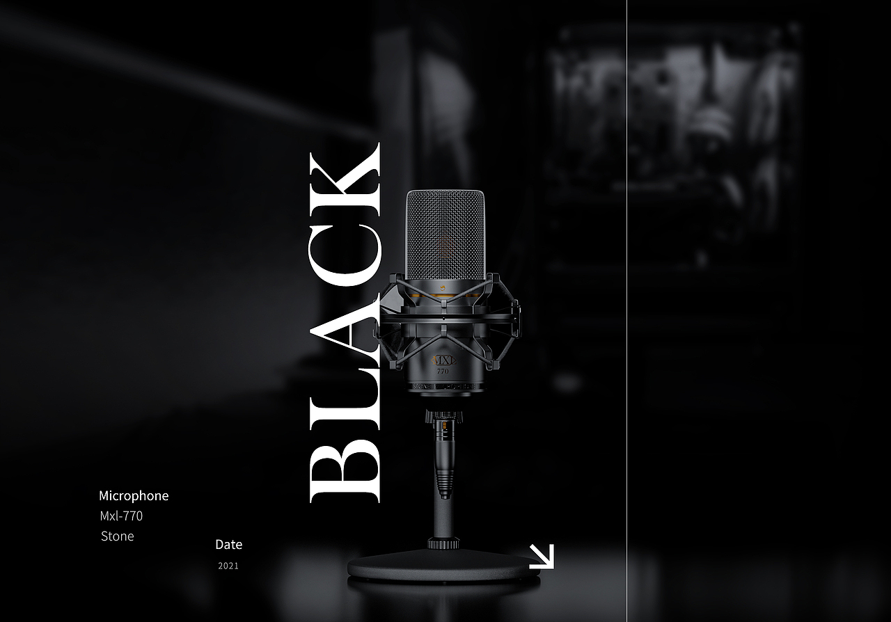 MXL-770-microphone麦克风（图ZMjk4MTI3OTE2） - 产品 - 站酷设计师石头爱吃西瓜原创素材 - 站酷ZCOOL