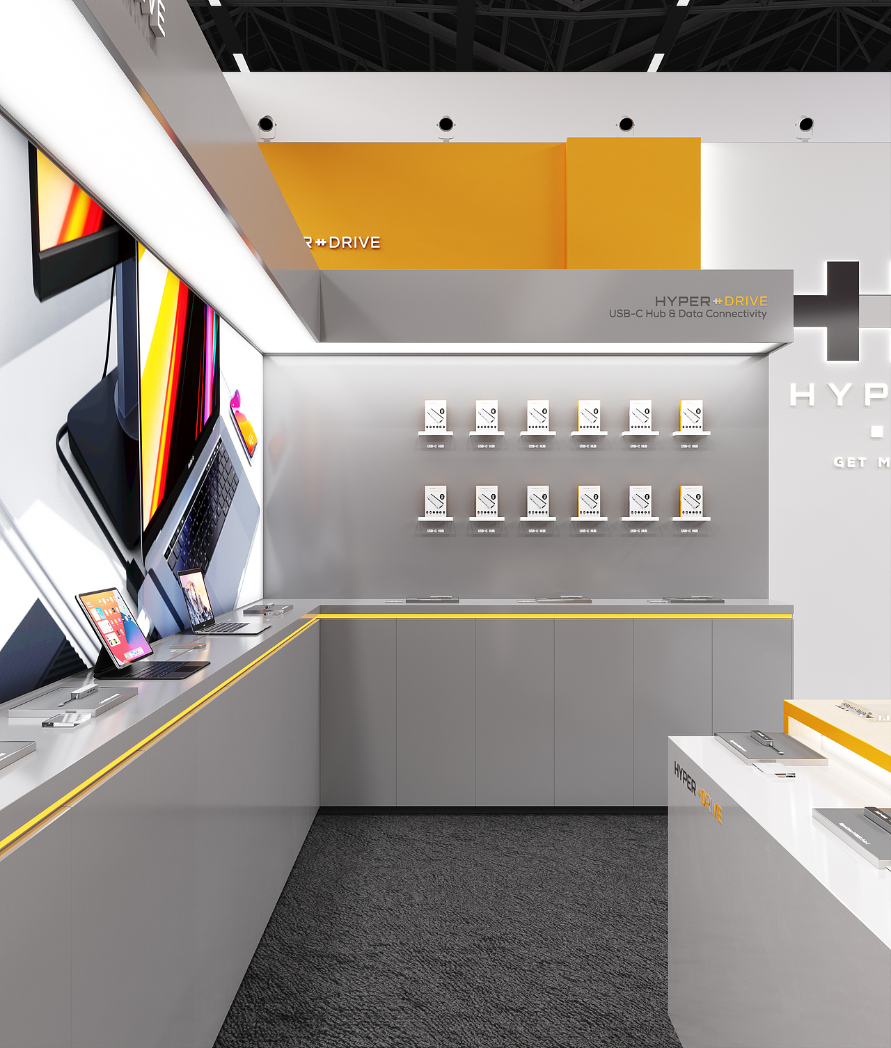Hyper国际消费电子展丨展会设计丨展台设计丨展览设计