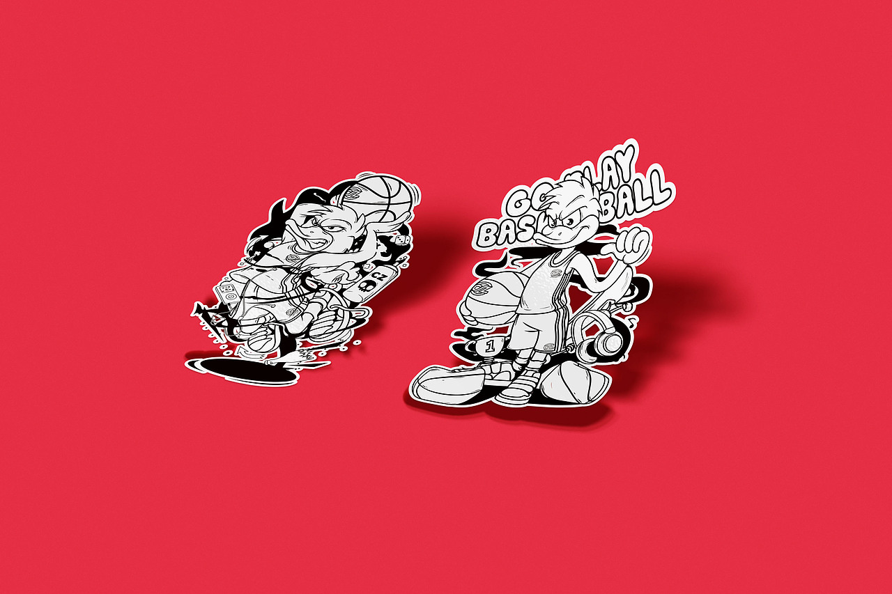 原创潮流篮球IP-潮玩IP 吉祥物 文旅IP设计