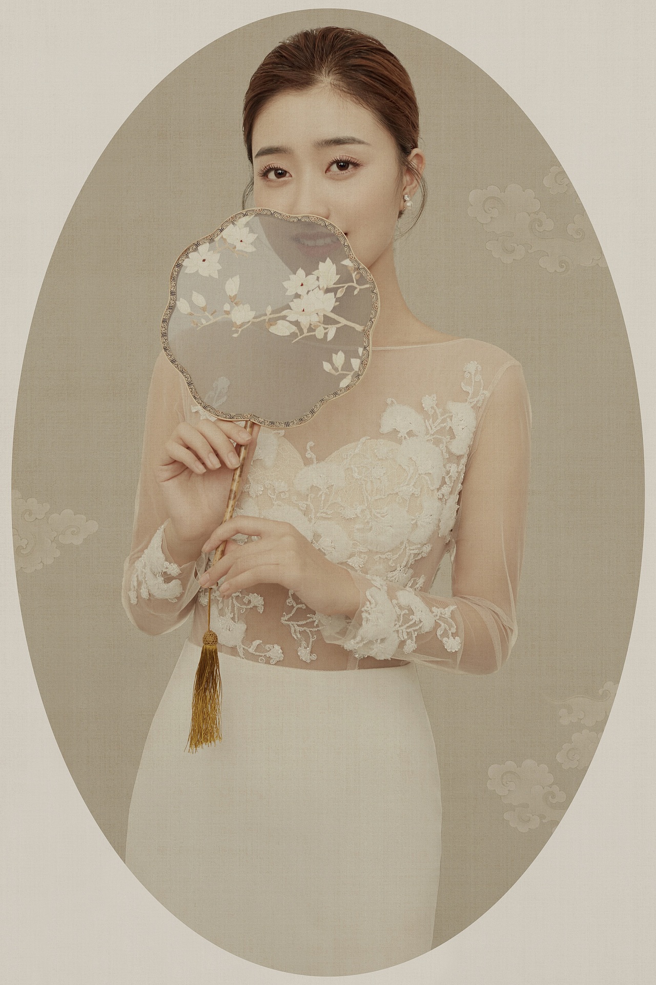 分享如诗如画的工笔画婚纱照，有东方神韵的中式婚纱照（图ZMzE4ODcxMDI0） - 婚礼摄影 - 站酷设计师遇见YUJIAN原创素材 - 站酷ZCOOL