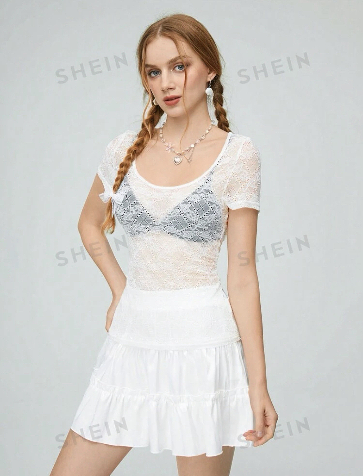 金发女外模 潮牌女装拍摄 商业摄影