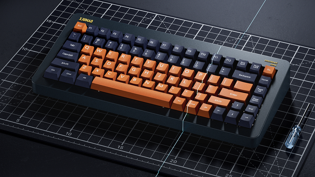 键盘-产品渲染（图ZMzE2NDgzOTM2） - 产品 - 站酷设计师孤独时代的橘猫原创素材 - 站酷ZCOOL