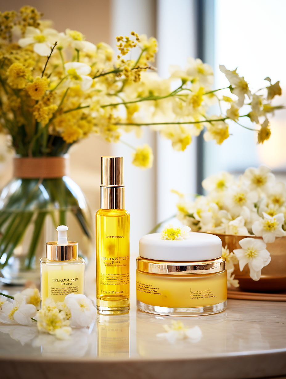 产品AI摄影渲染修图X保湿套装