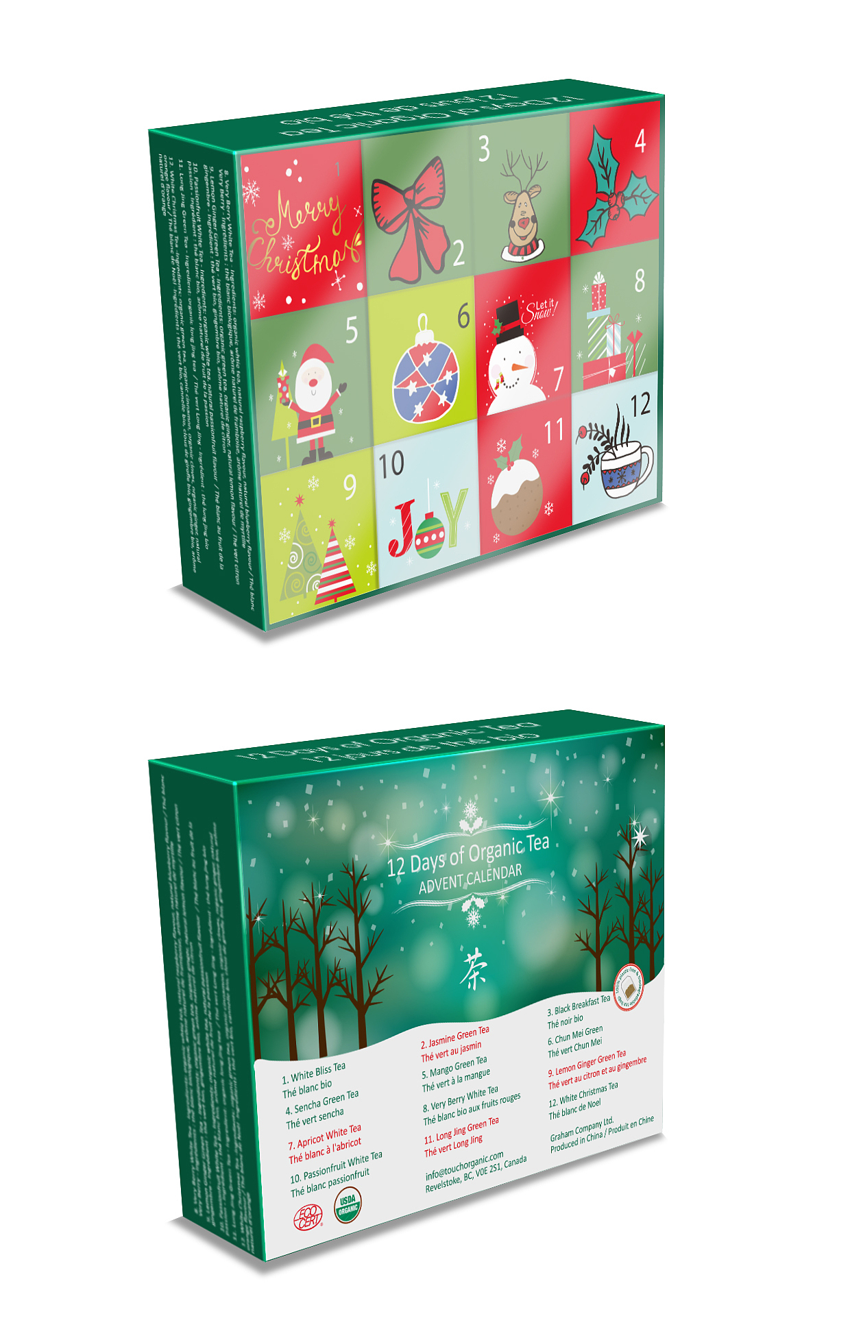 12 Days of Organic Tea（图ZMzMxODg0MTgw） - 包装 - 站酷设计师gagayaya原创素材 - 站酷ZCOOL