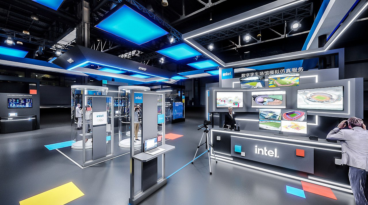 2021云栖大会intel展区