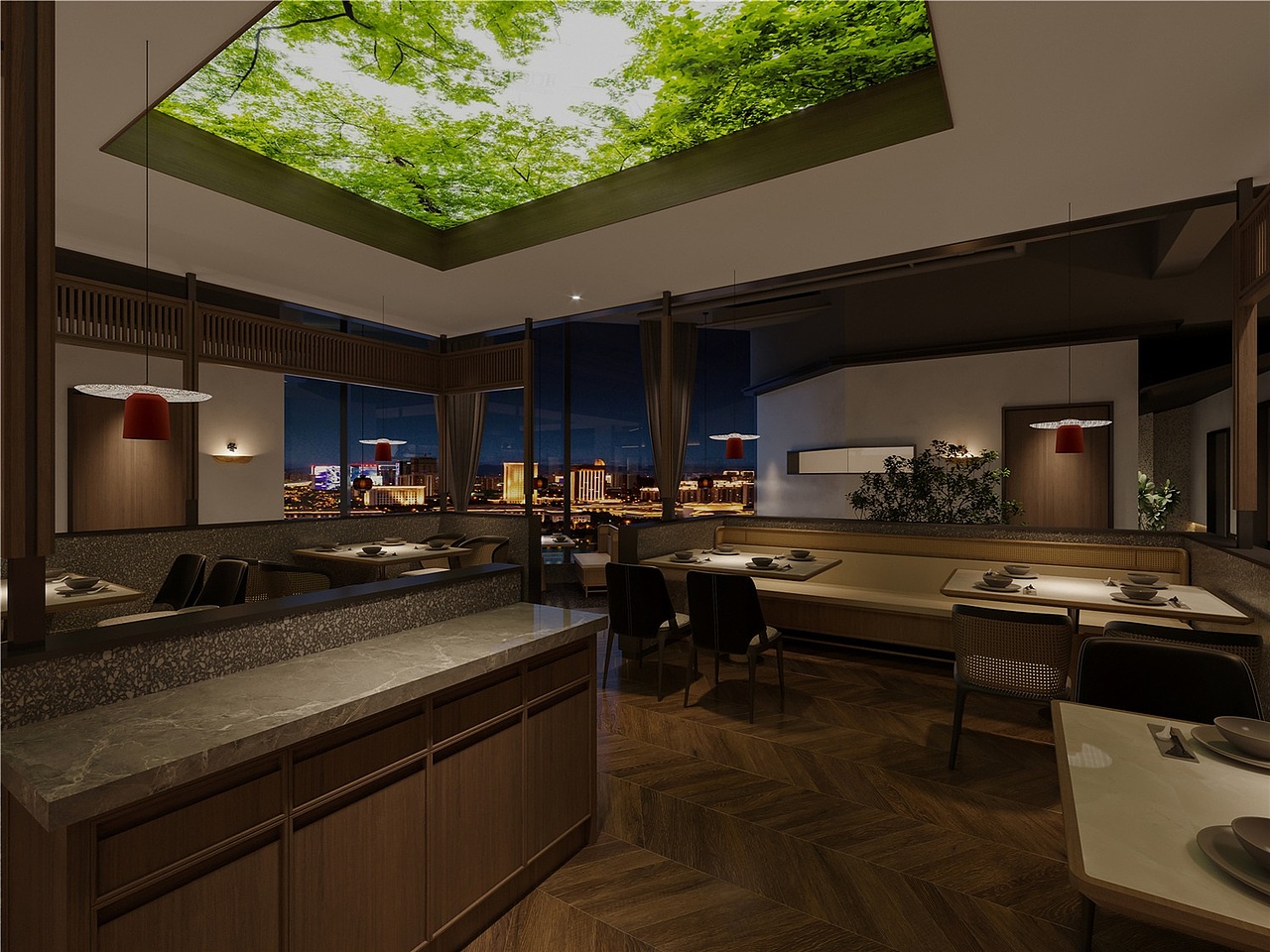 中餐厅（图ZMzU4NzEwMDgw） - 酒店餐饮设计 - 站酷设计师FAS法师原创素材 - 站酷ZCOOL