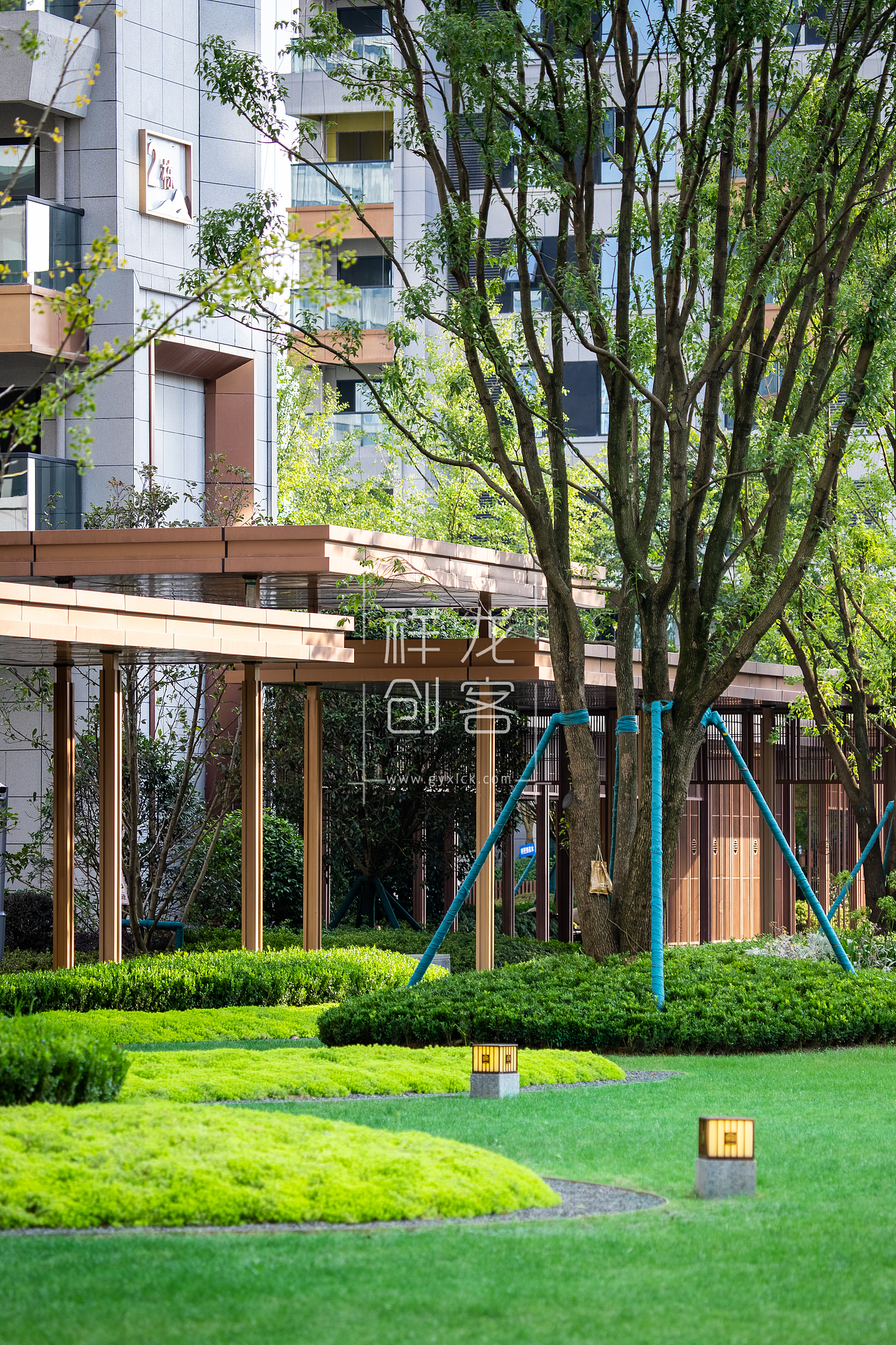 中铁阅山湖云著园林景观建筑空间摄影