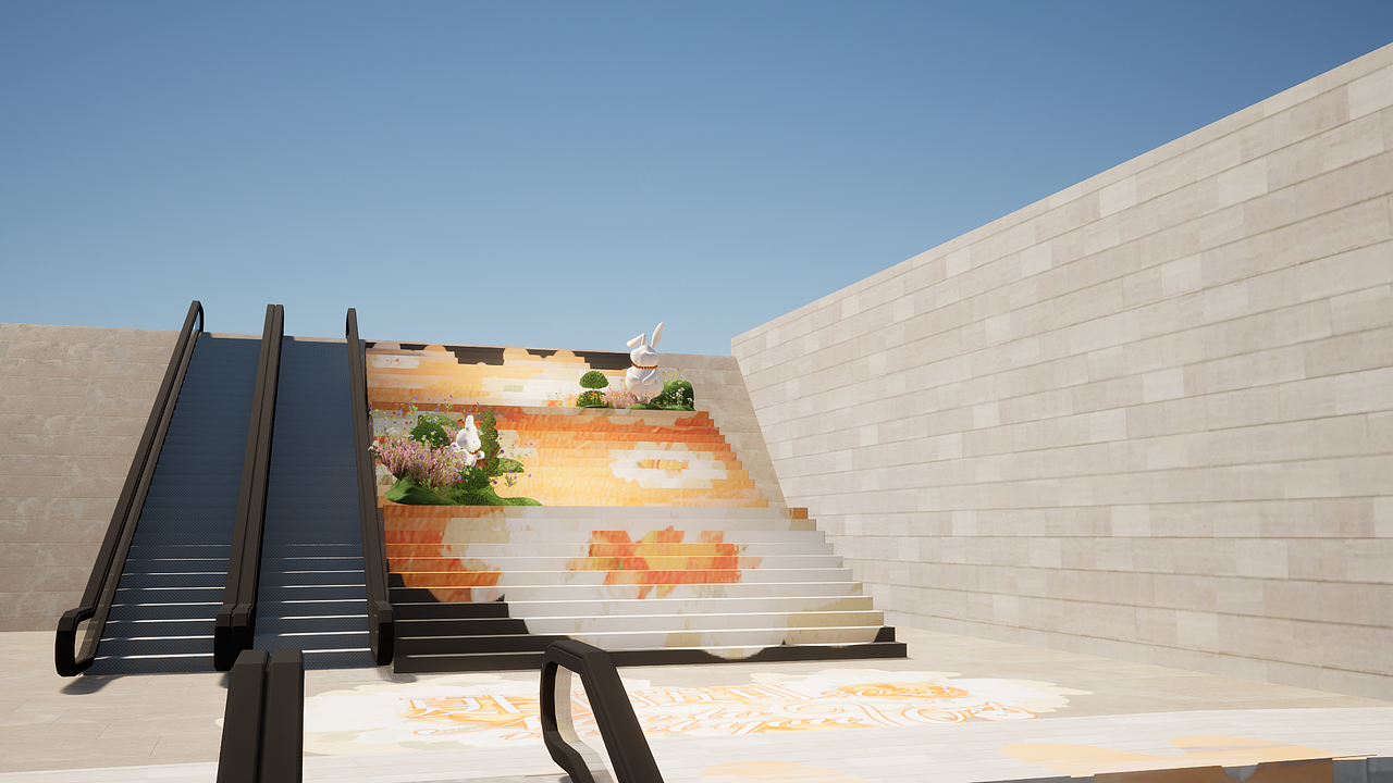 【夏日的安可】济南万象城春夏季节主题大型美陈场景（图ZMzM4NjM0OTEy） - 舞台美术 - 站酷设计师朱多多原创素材 - 站酷ZCOOL