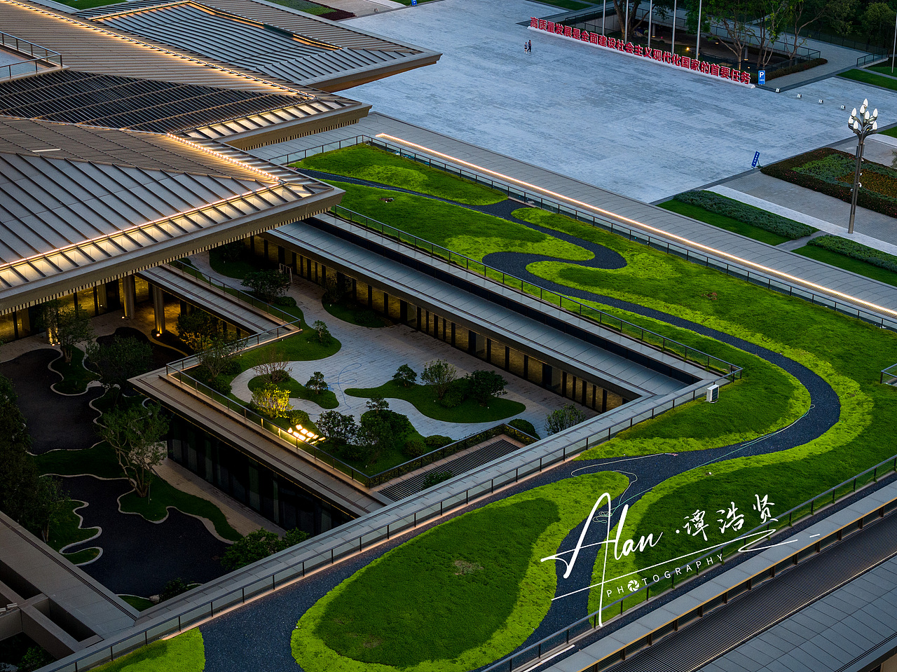 景观照明 | 广州白云国际会议中心（图ZMzQxMjc4MTcy） - 环境/建筑摄影 - 站酷设计师谭浩贤原创素材 - 站酷ZCOOL