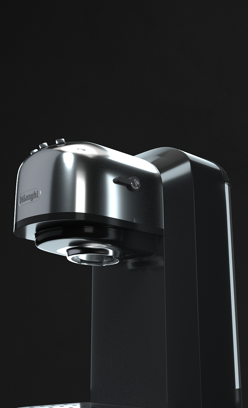 咖啡机建模渲染