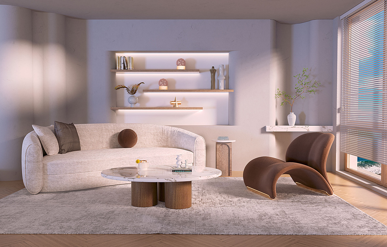 一组工作中的作品  C4D   PS    OC