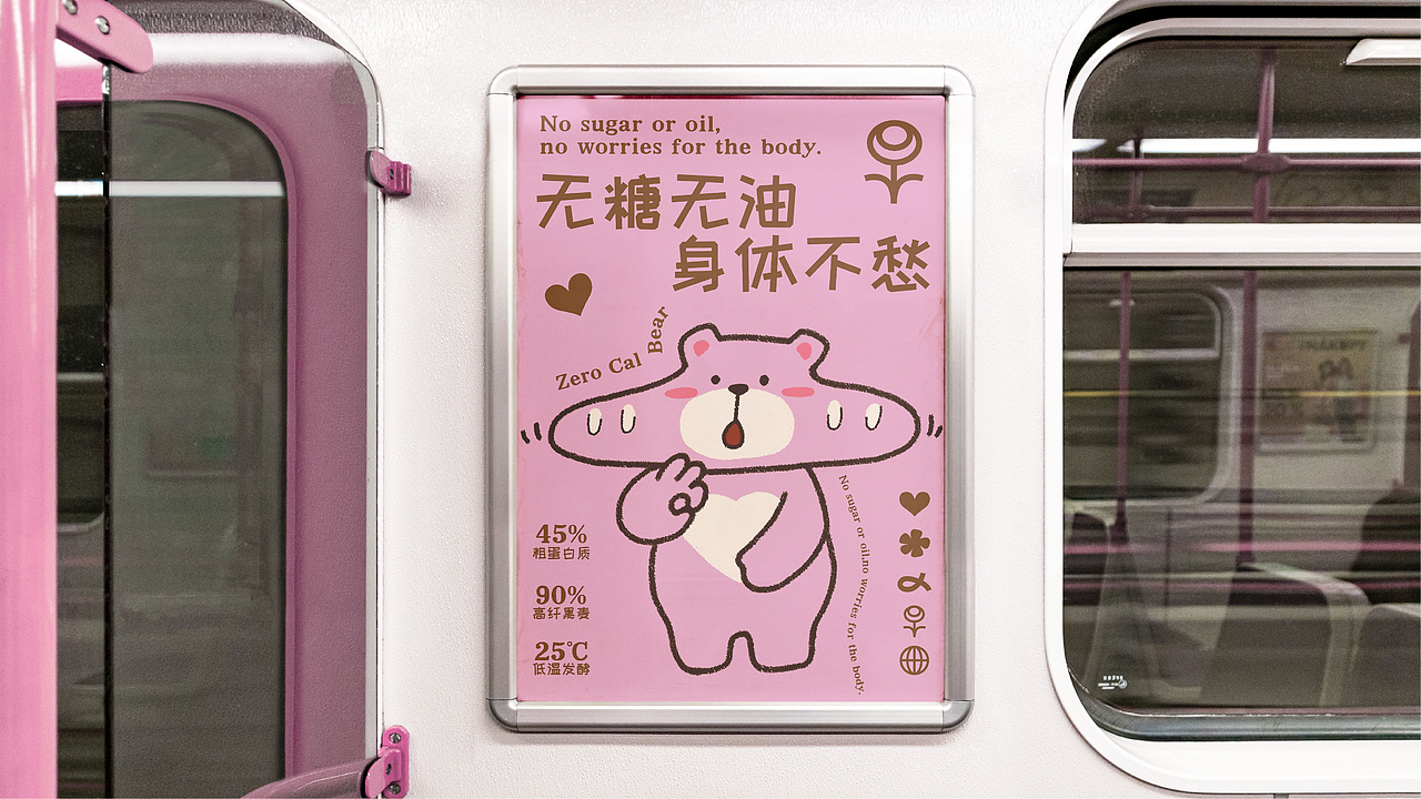 ZERO CAL BEAR零咔熊德式低卡烘焙品牌升级全案