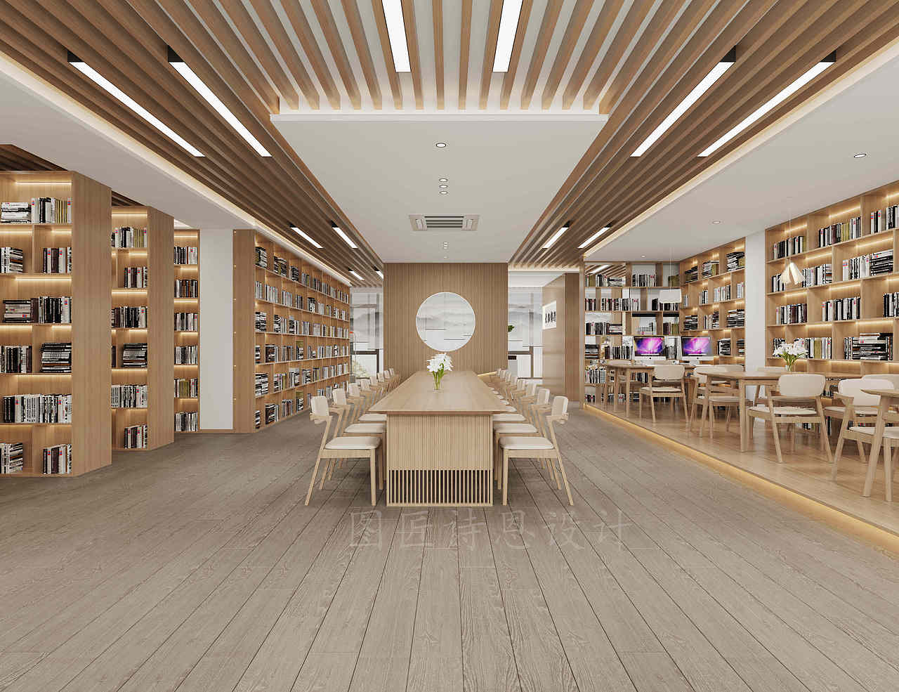 图书馆设计——用最简单的体量创造丰富的交流空间