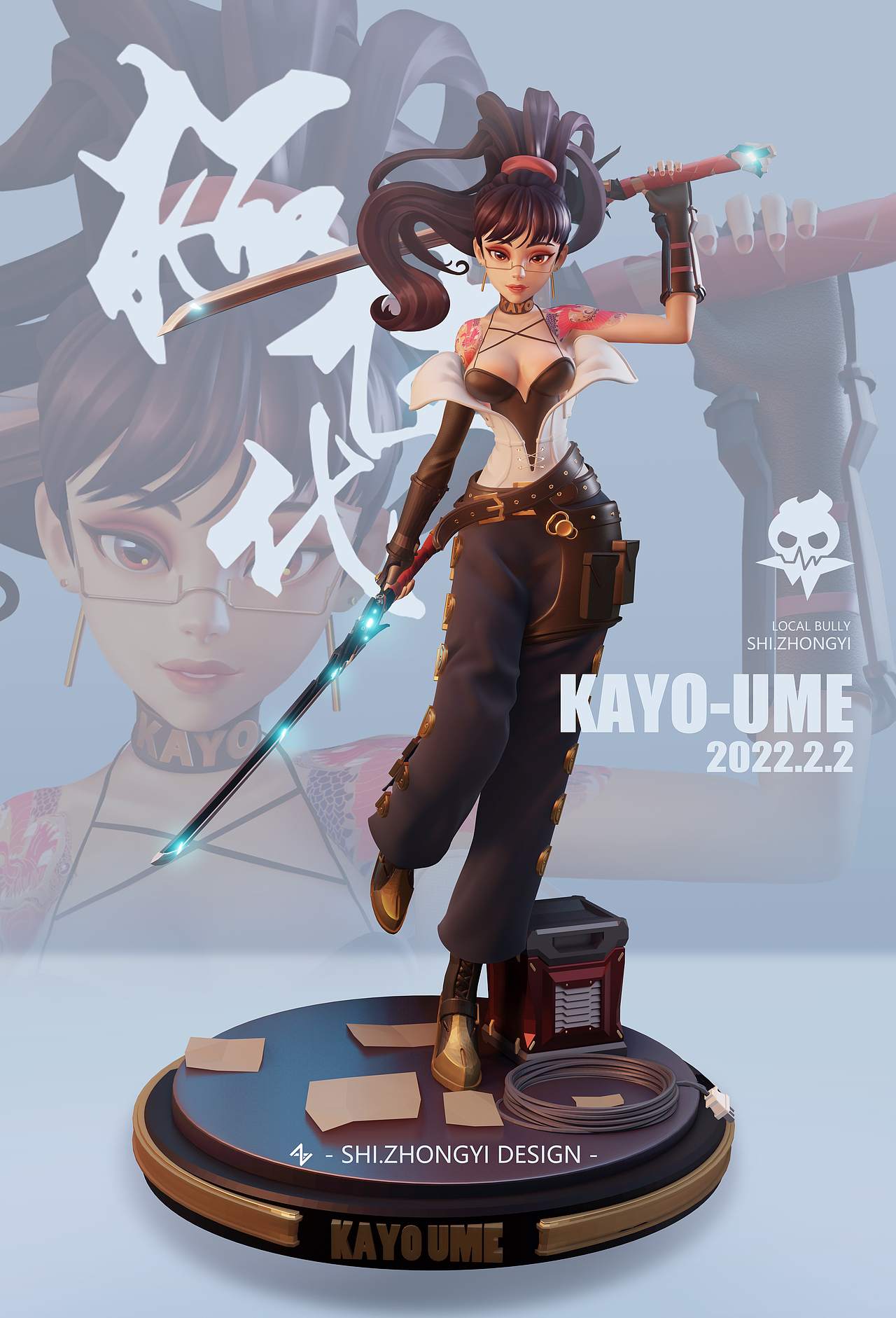 ZBrush模型雕刻-角色-梅佳代（图ZMzMxNjk1NDQw） - 人物/生物 - 站酷设计师S_ZY原创素材 - 站酷ZCOOL