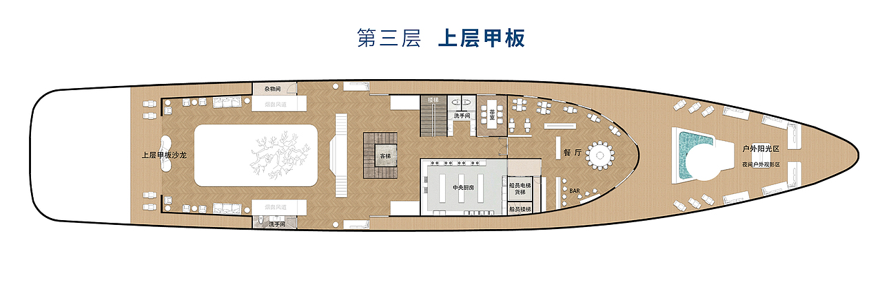 #2023青春答卷#毕业设计丨“Luan”文旅超级游艇