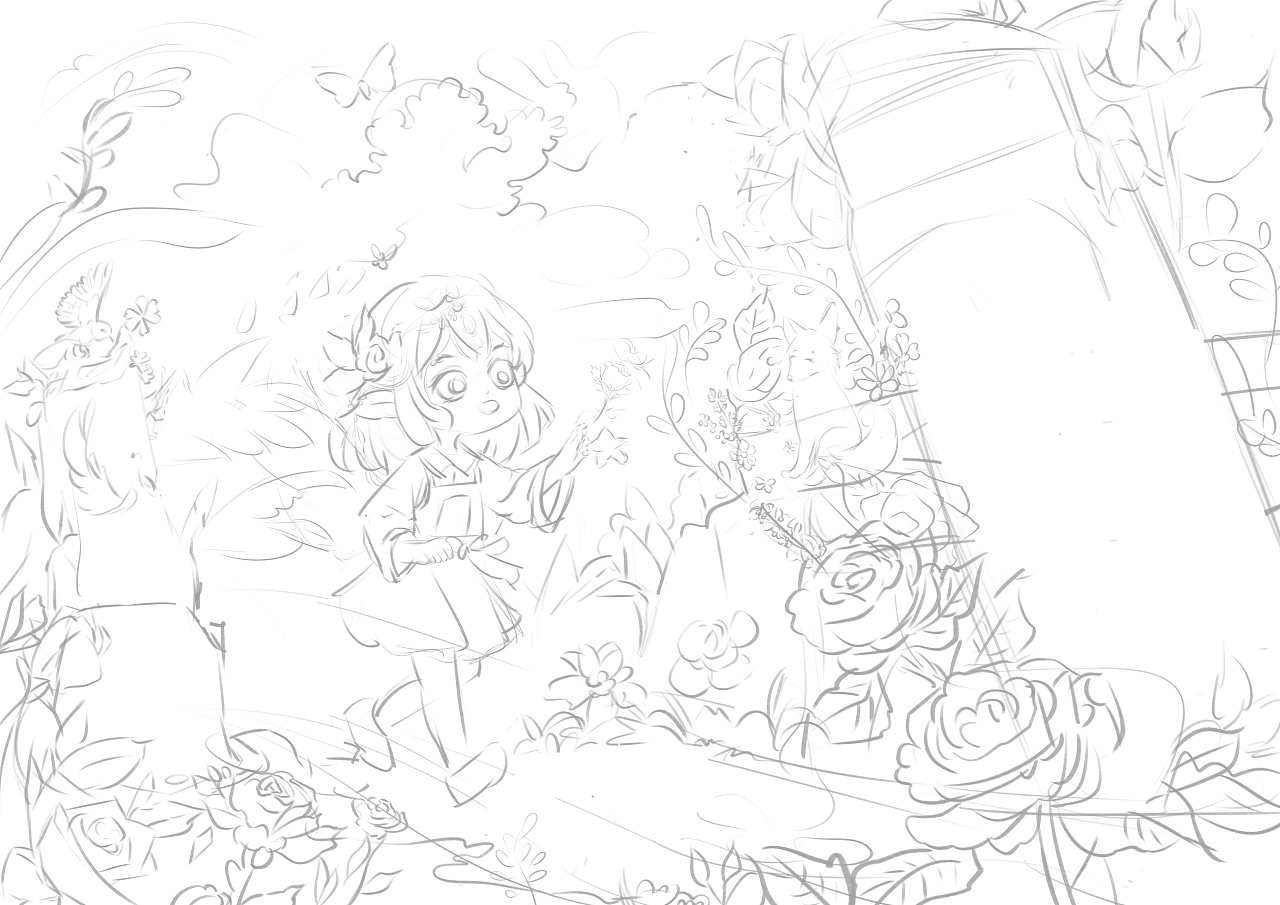 《雙向奔赴的浪漫》（圖ZMzQ0MDQyMzAw） - 商業(yè)插畫 - 站酷設(shè)計(jì)師冰糖橘CC原創(chuàng)素材 - 站酷ZCOOL