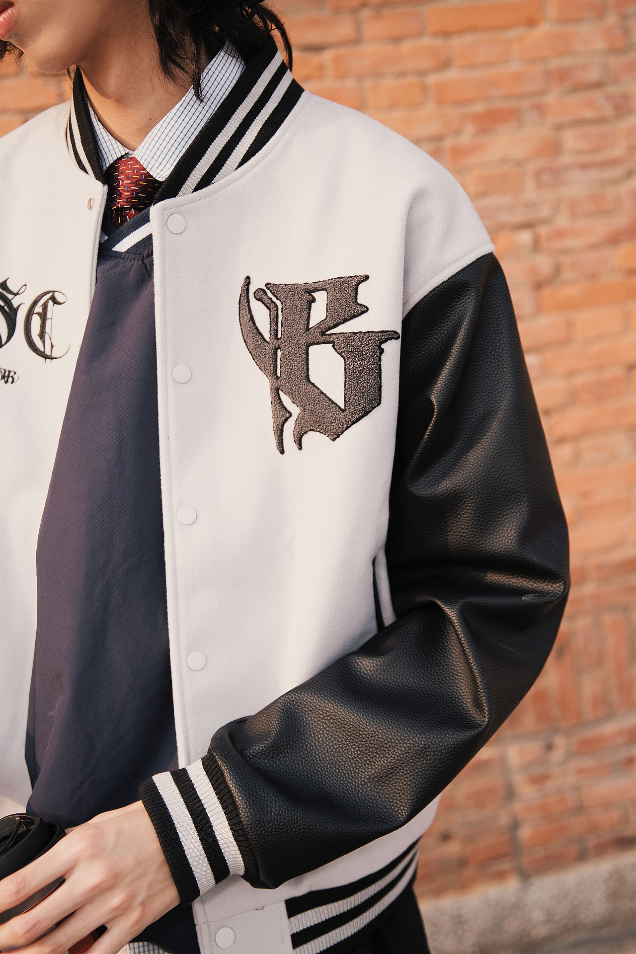 服装街拍 学院风潮牌美式复古男装