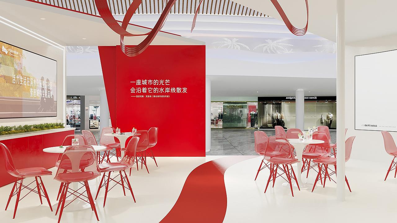 万科世纪水岸体验店（图ZMzU2Mjk3MTIw） - 商业空间设计 - 站酷设计师華麗時代品牌設計原创素材 - 站酷ZCOOL