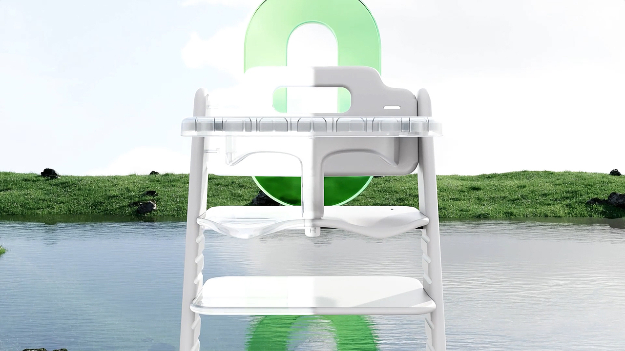 HEORSHE 宝宝餐椅产品动画（图ZMzQ2MDk1NjAw） - 动画/影视 - 站酷设计师L_涌原创素材 - 站酷ZCOOL