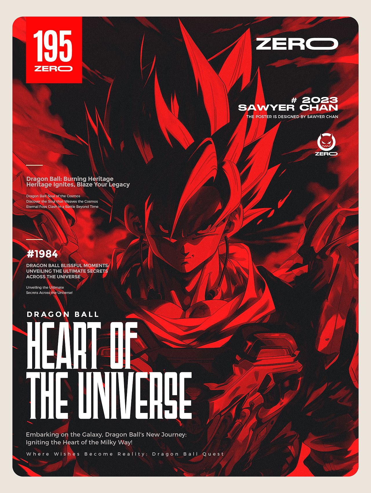 龙珠封面海报设计合集~（图ZMzU5NzY5OTgw） - 海报 - 站酷设计师Sawyerchan原创素材 - 站酷ZCOOL