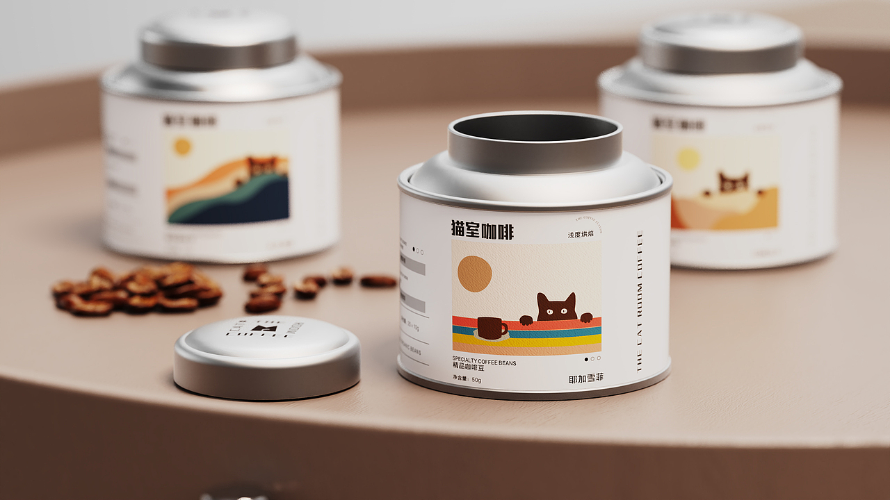 猫室咖啡包装设计（图ZMzAzMzYwNTI0） - 包装 - 站酷设计师DISON包装设计原创素材 - 站酷ZCOOL
