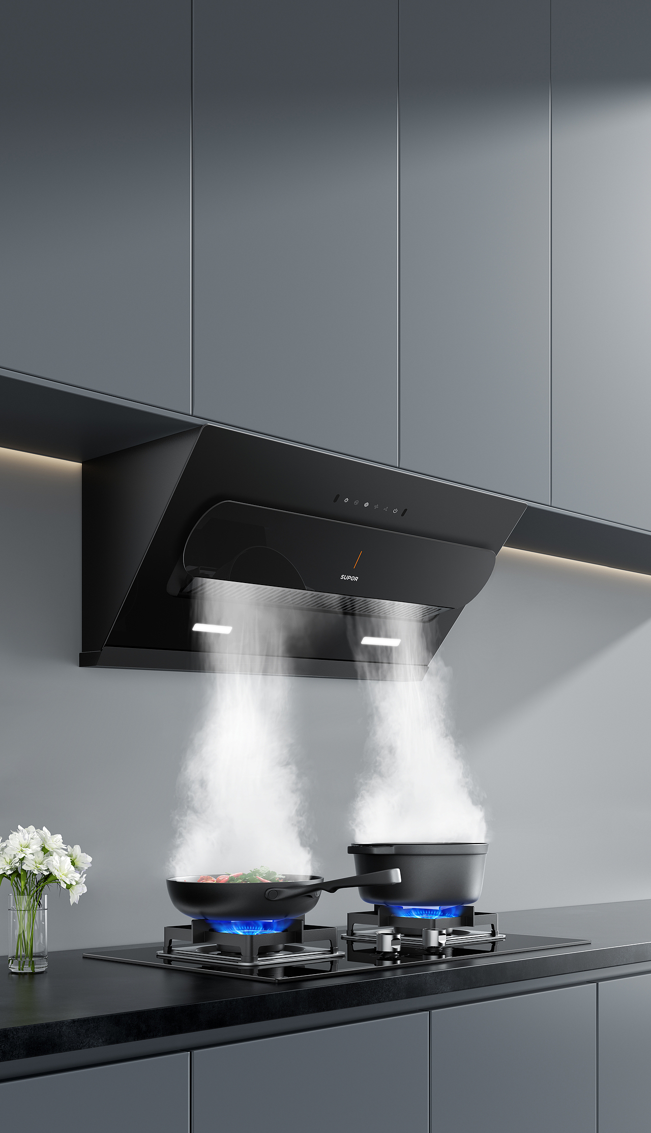 苏泊尔烟机商详图素渲染分享（图ZMzUzMzAzOTM2） - 场景 - 站酷设计师赵梦天儿原创素材 - 站酷ZCOOL