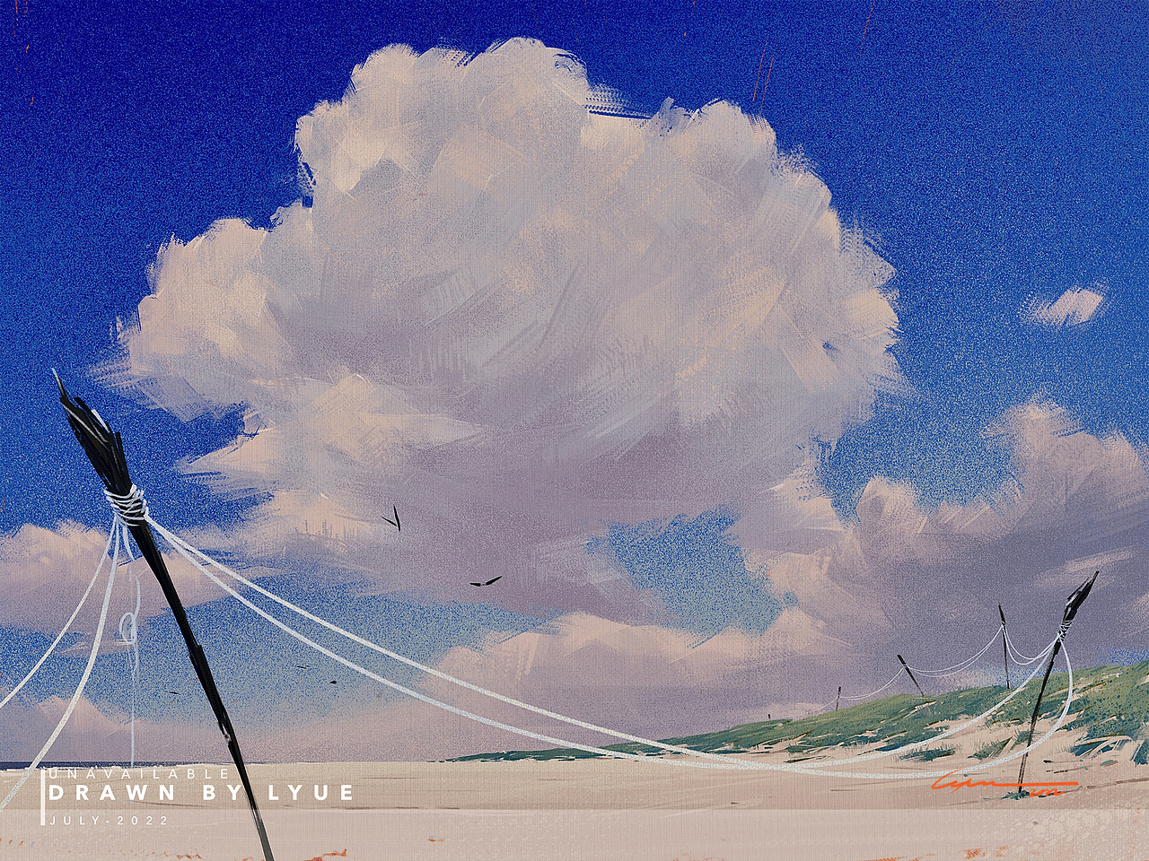 iPad风景插画合集(2022.07)