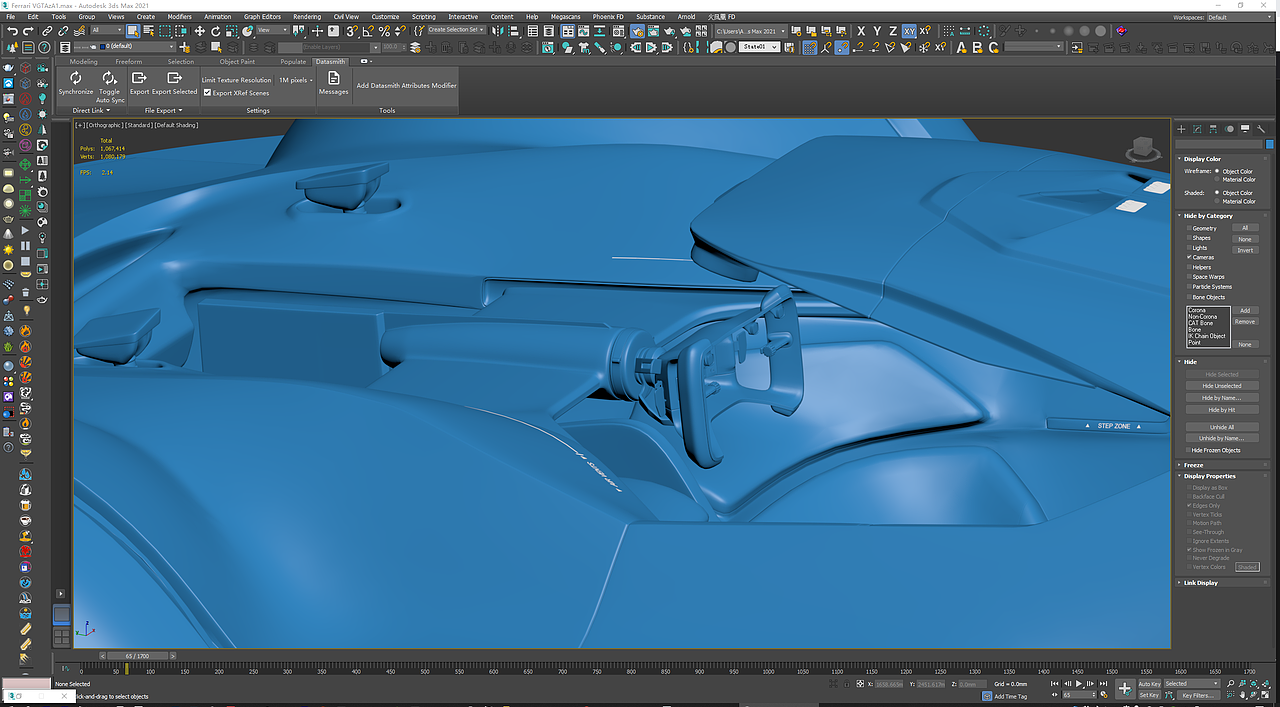 Ferrari VGT 建模及绑定（图ZMzM4MDc1MjM2） - 机械/交通 - 站酷设计师I3DBOX设计原创素材 - 站酷ZCOOL