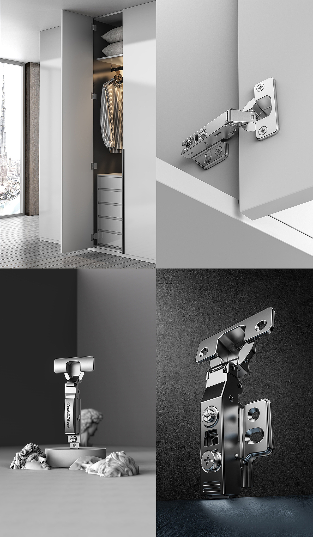 【2023年渲染合集】--五金铰链篇（图ZMzU2ODAyNDcy） - 产品 - 站酷设计师antes原创素材 - 站酷ZCOOL