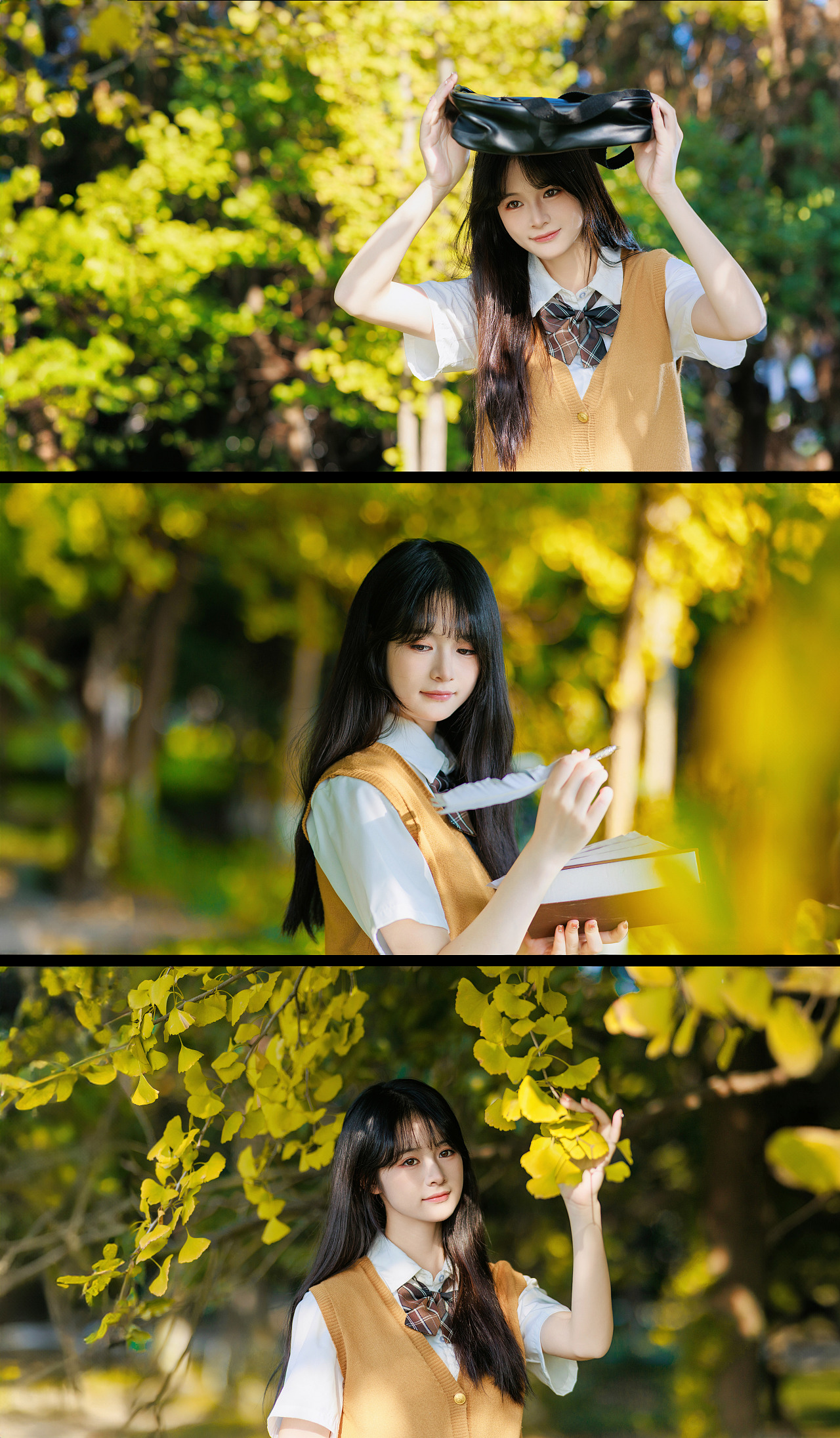 秋日来信（图ZMzU1MjM3Njc2） - 人像摄影 - 站酷设计师拾影饮月原创素材 - 站酷ZCOOL