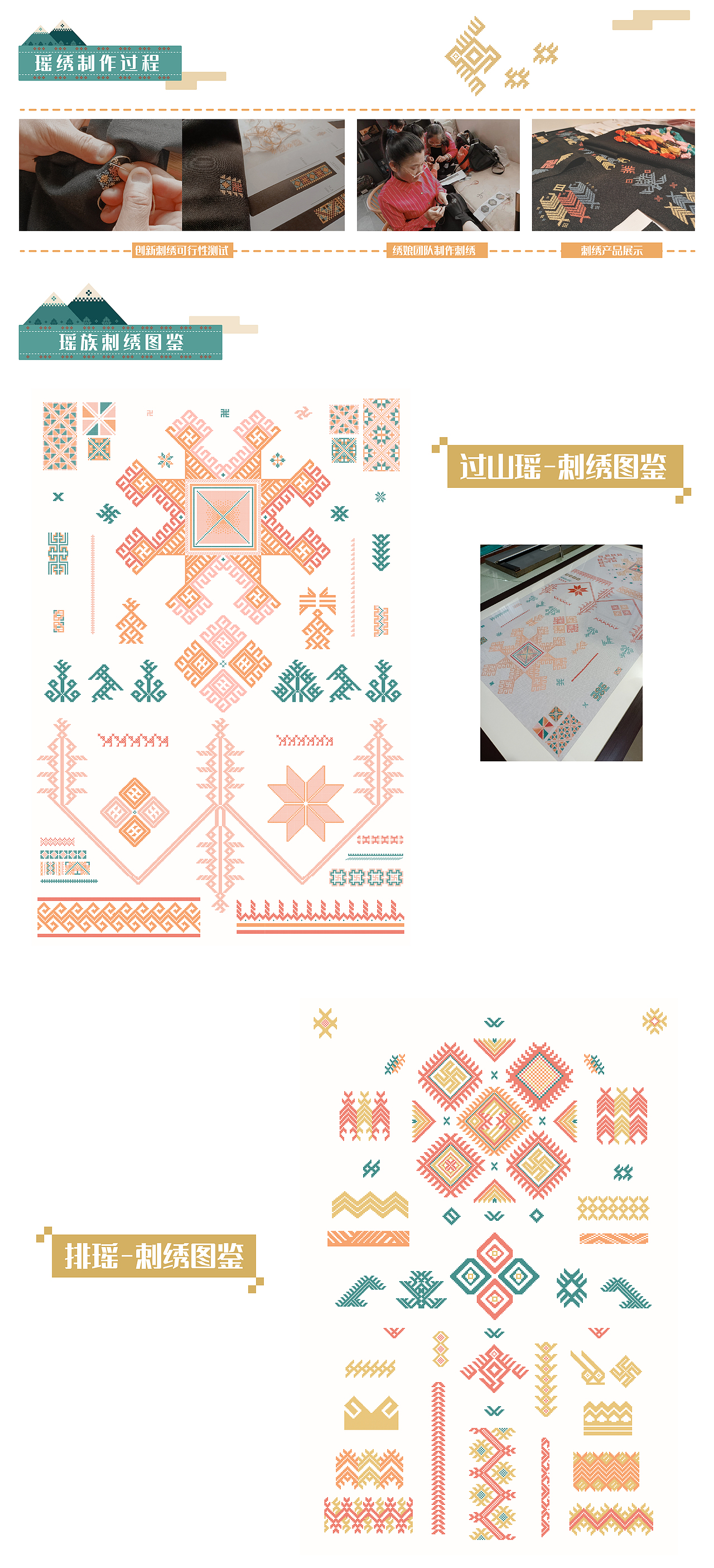 文创设计-瑶族非遗刺绣（图ZMzIzNzI3NjYw） - 宣传物料 - 站酷设计师鱼干仔原创素材 - 站酷ZCOOL
