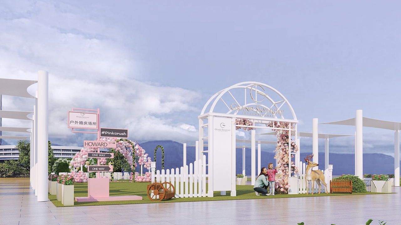 格兰云天--草地户外婚庆装饰（图ZMzA3OTIzNDc2） - 景观设计 - 站酷设计师王大可777原创素材 - 站酷ZCOOL