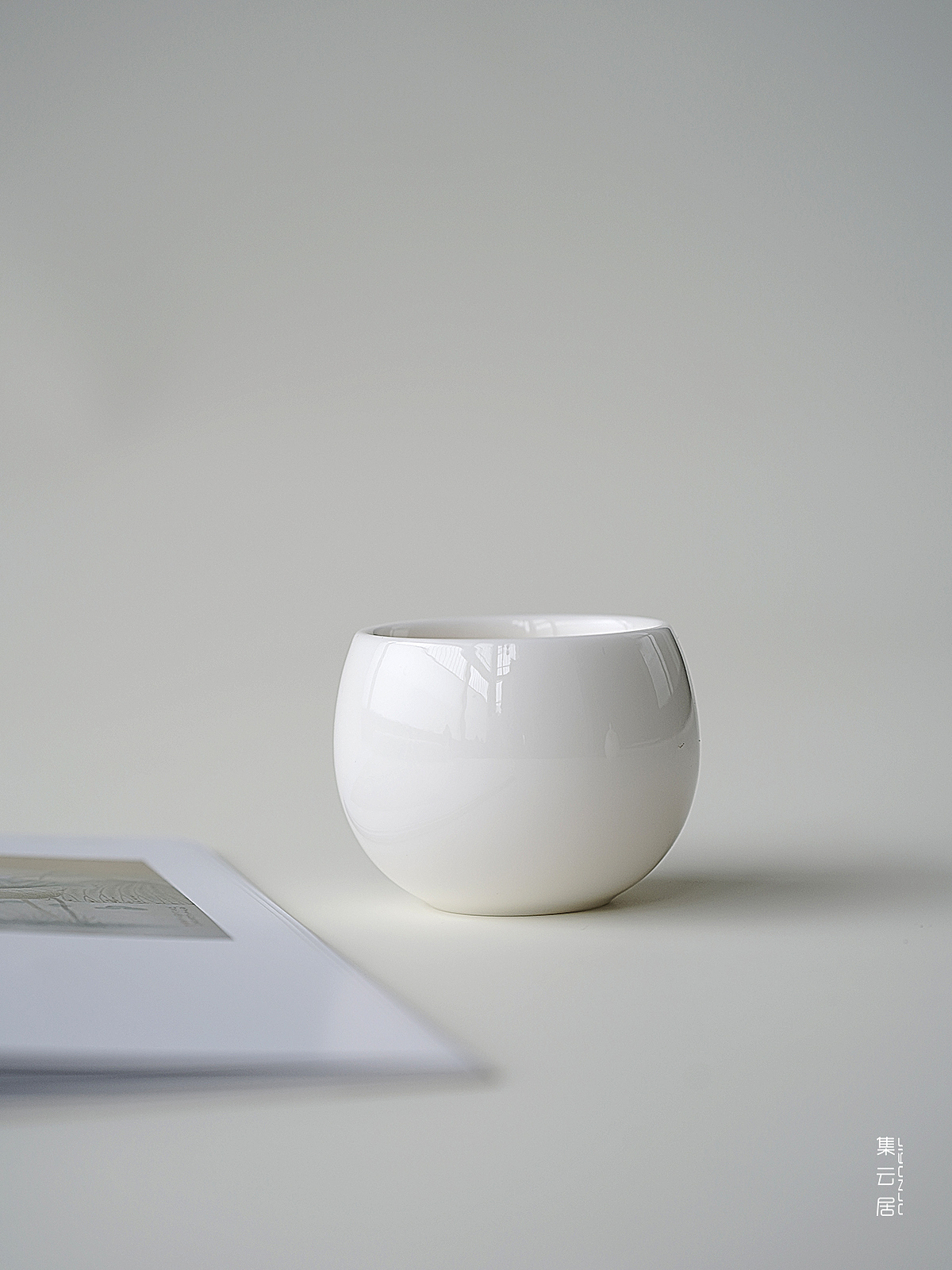 德化白·冰种玉瓷·龙蛋壶·禅定杯