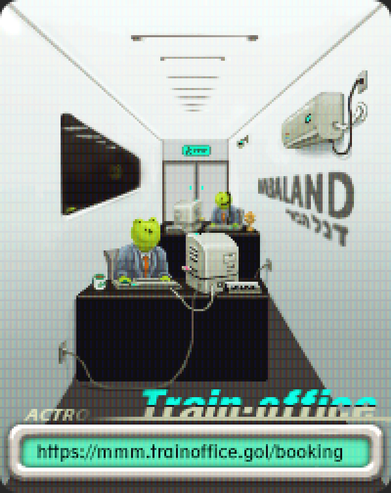 train office ad ​​​（图ZMzUyMzQwMzc2） - 像素画 - 站酷设计师wabaman原创素材 - 站酷ZCOOL