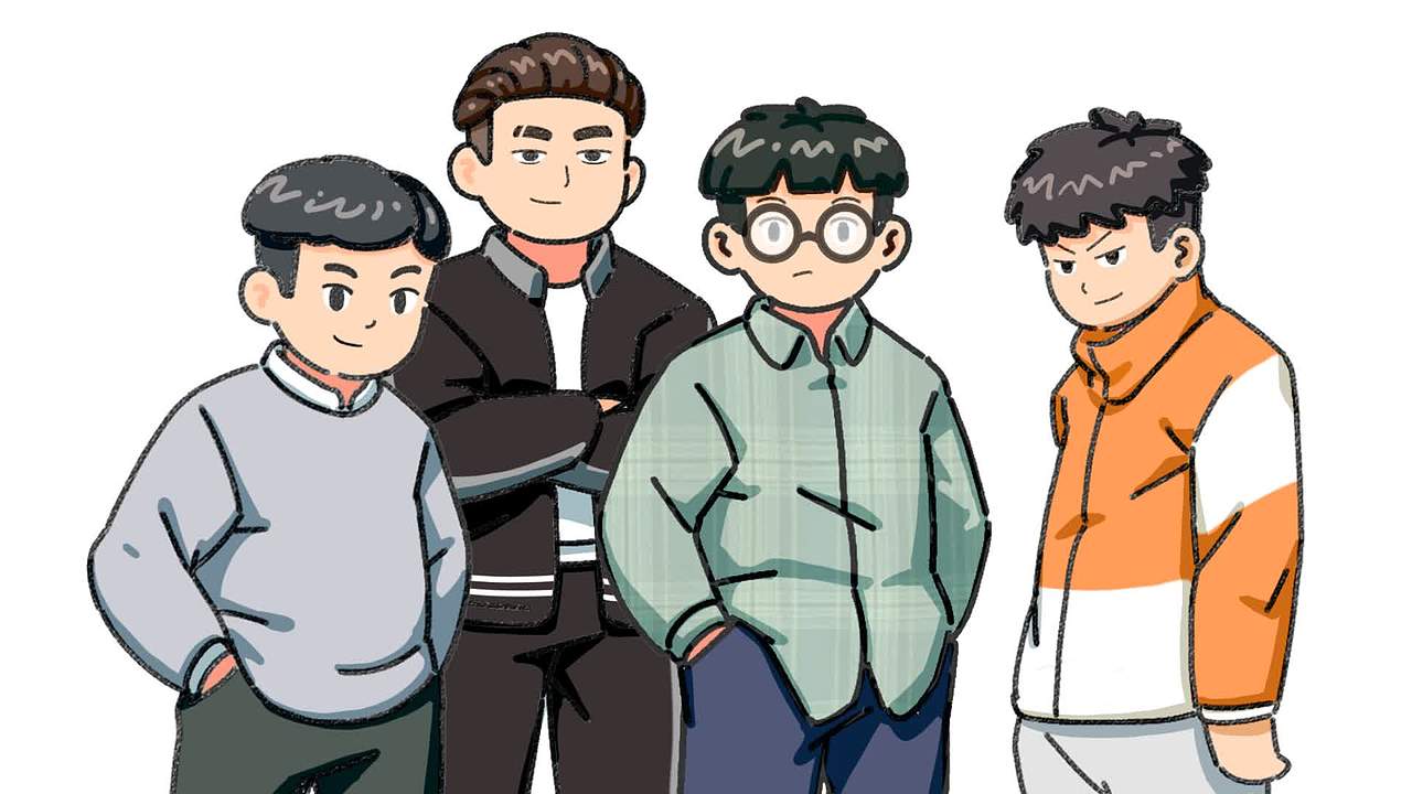 再见，热血男孩。（图ZMzM4NTQ5NDMy） - 短篇/格漫 - 站酷设计师姜漫漫Gentle原创素材 - 站酷ZCOOL