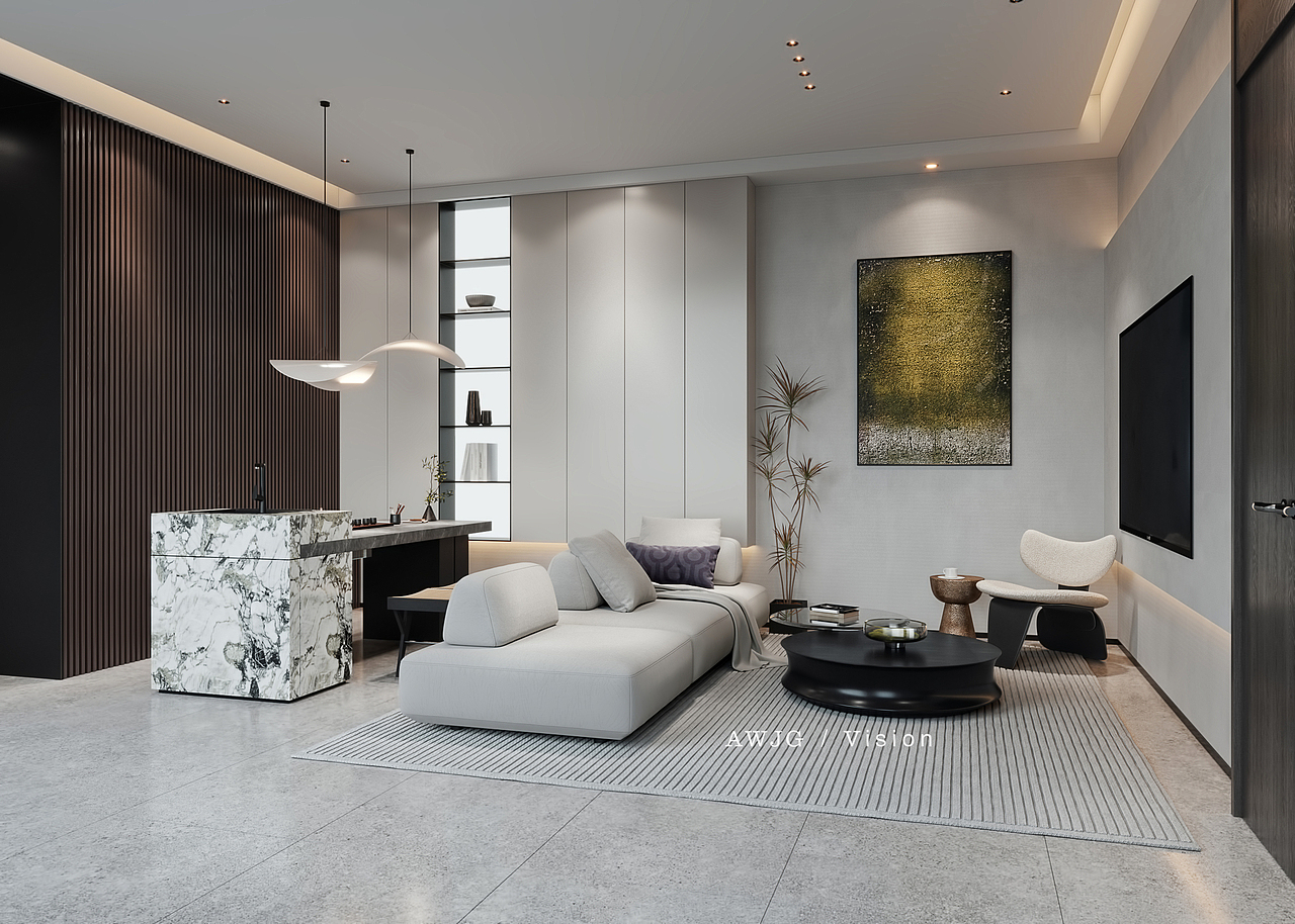 现代家装（图ZMzQyNDI4OTM2） - 家装设计 - 站酷设计师阿文精工原创素材 - 站酷ZCOOL