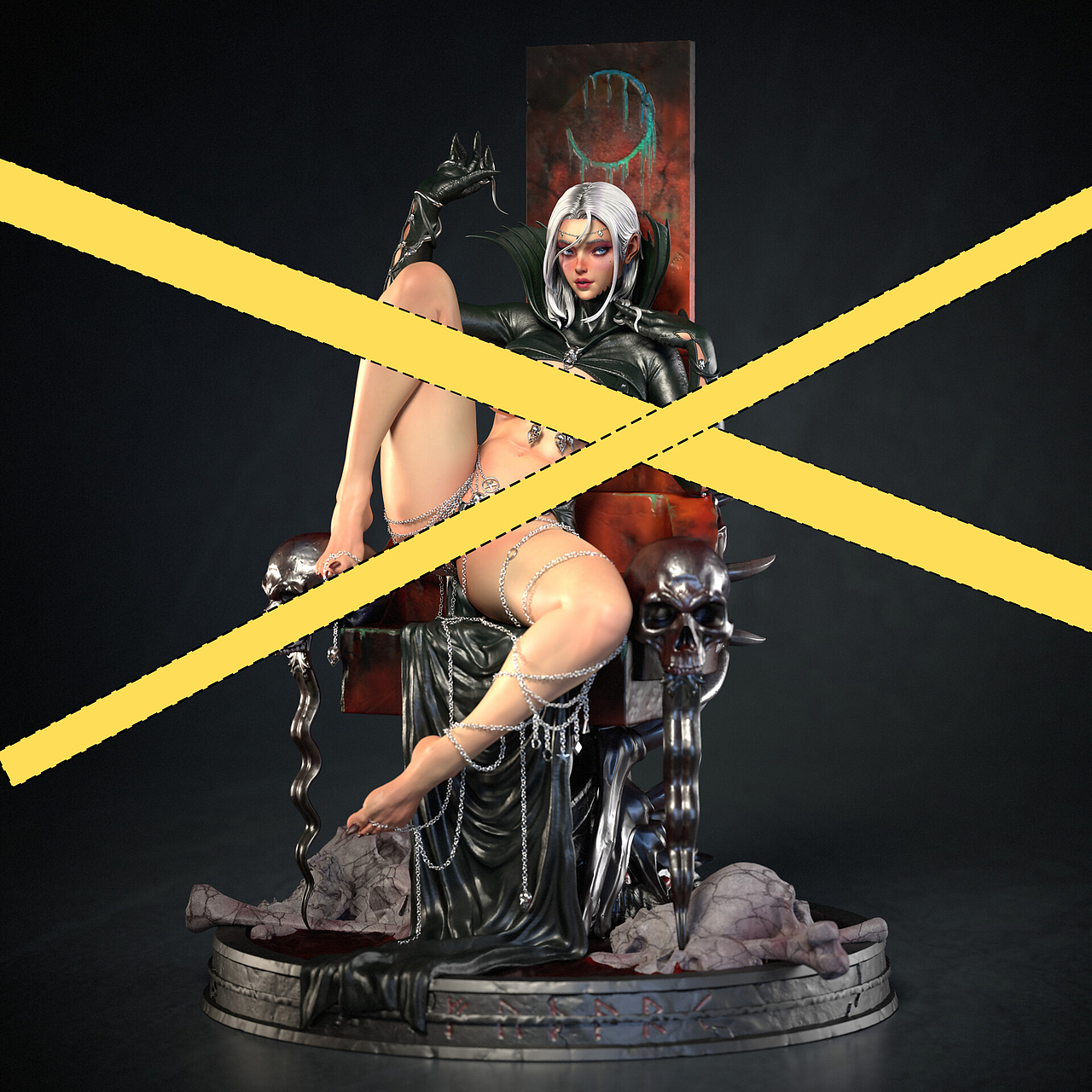 乌金老师-手办原型进阶班案例演示【红色王座】