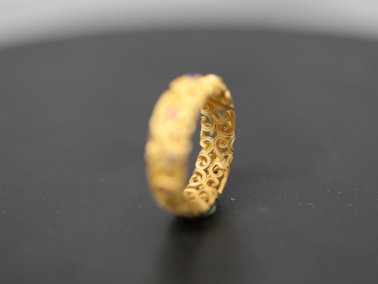 国风纹样——卷草纹/唐草纹素戒