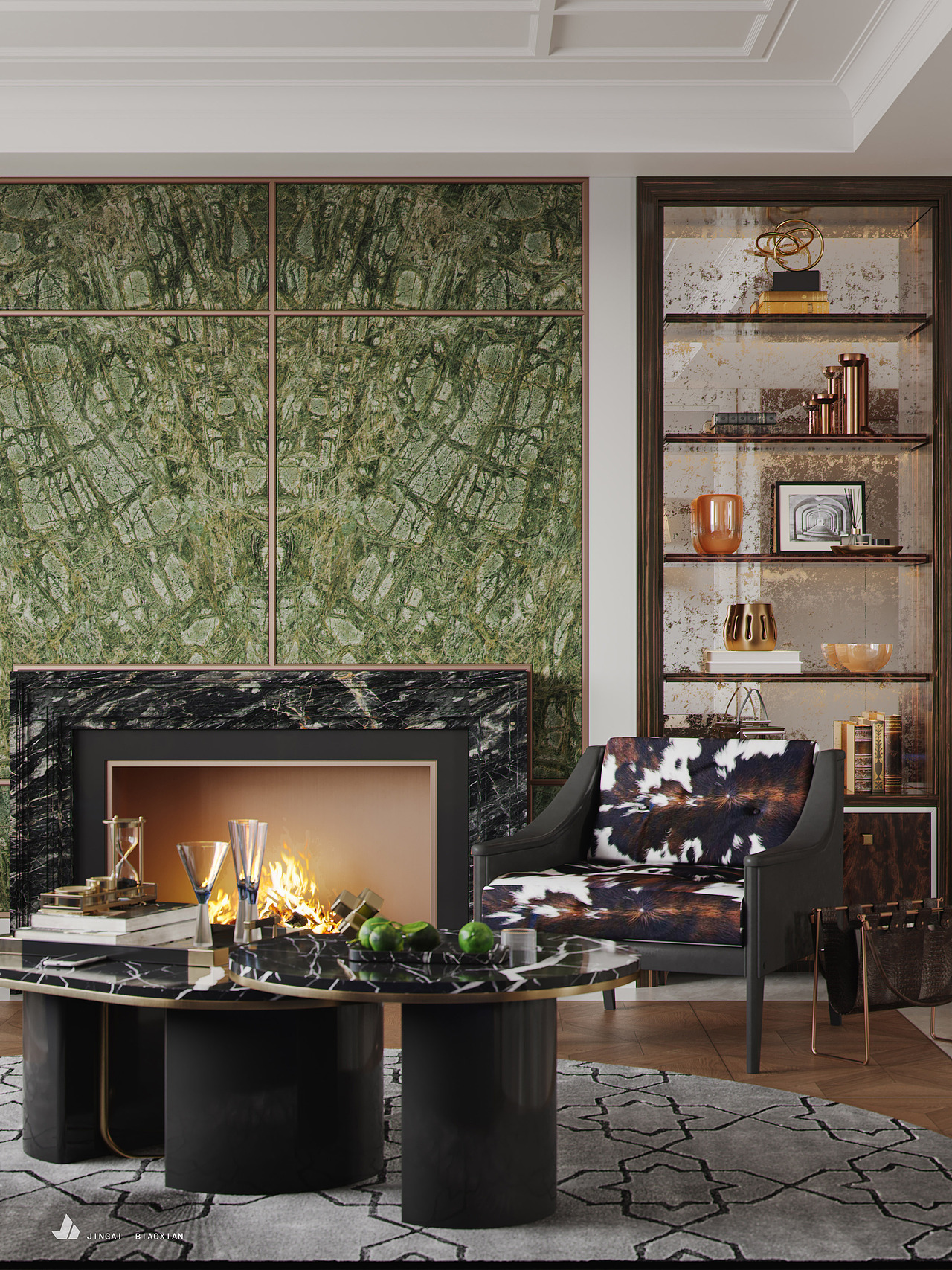 金碧辉煌的餐具