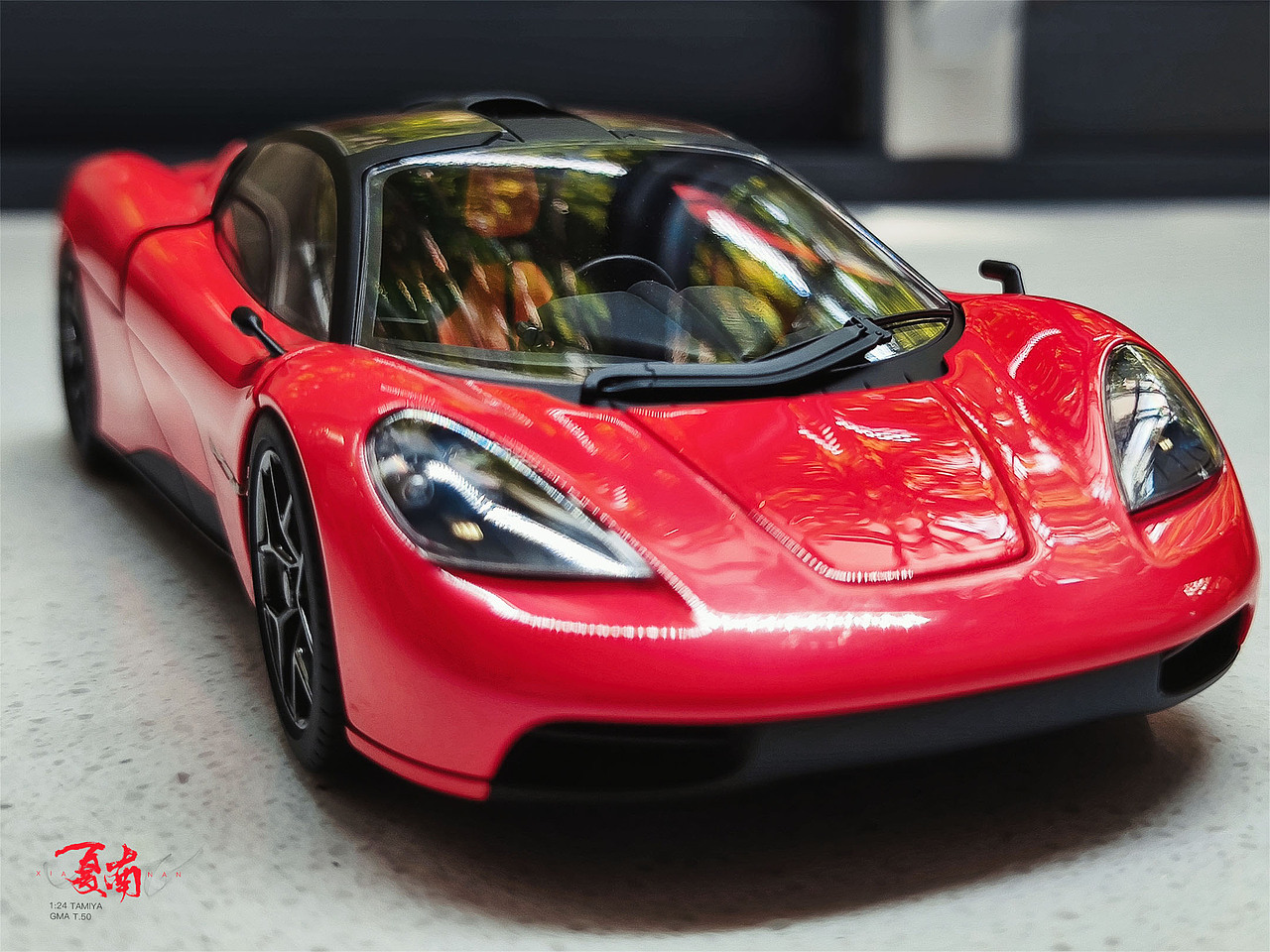 田宫 1:24 GMA T.50模型展示