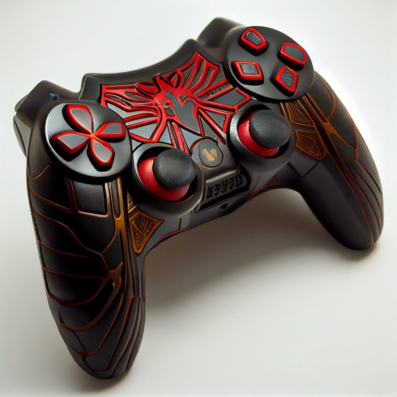 AI/超级英雄游戏手柄设计 蝙蝠蜘蛛与钢铁