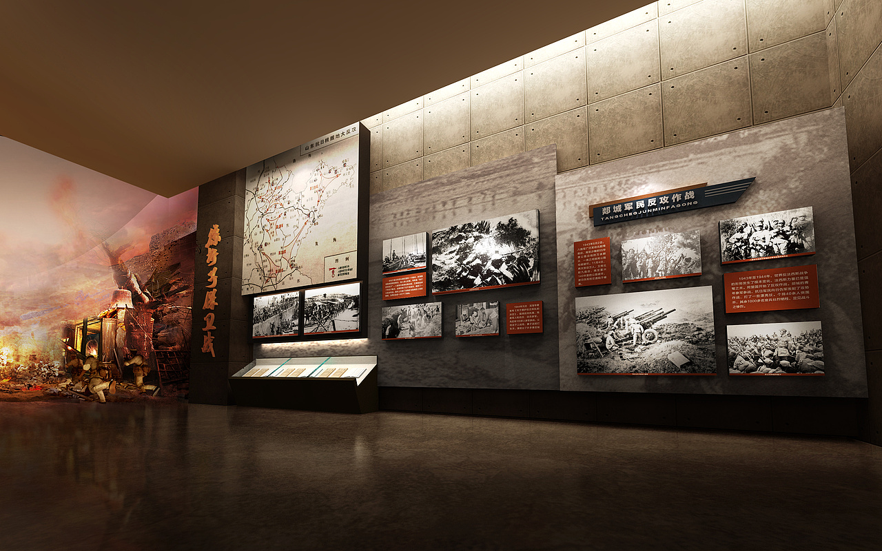 红色革命事迹陈列馆（图ZMzExMTkxODEy） - 展陈设计 - 站酷设计师集文设计原创素材 - 站酷ZCOOL