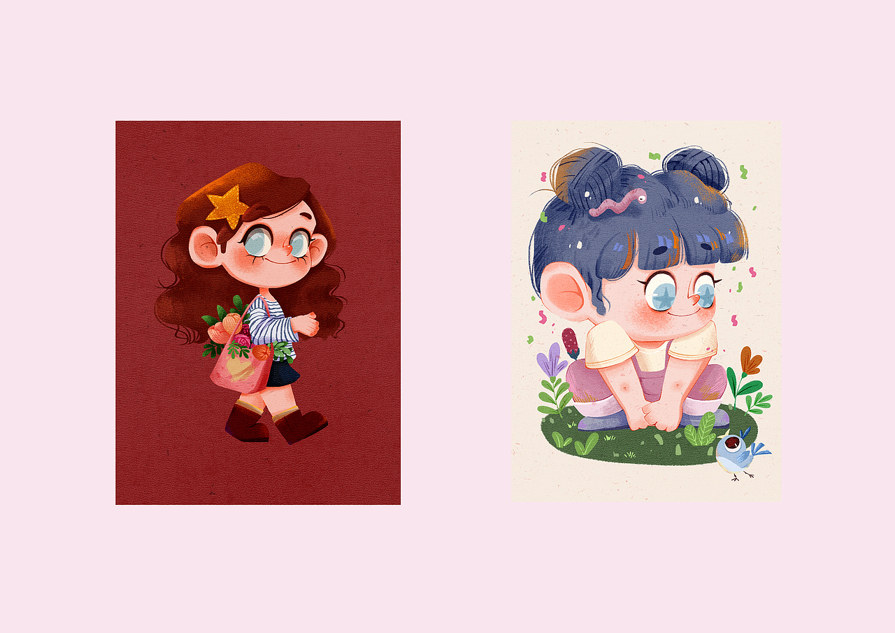 一些作品（图ZMzA1NTIwNzQ4） - 儿童插画 - 站酷设计师小米在画画原创素材 - 站酷ZCOOL