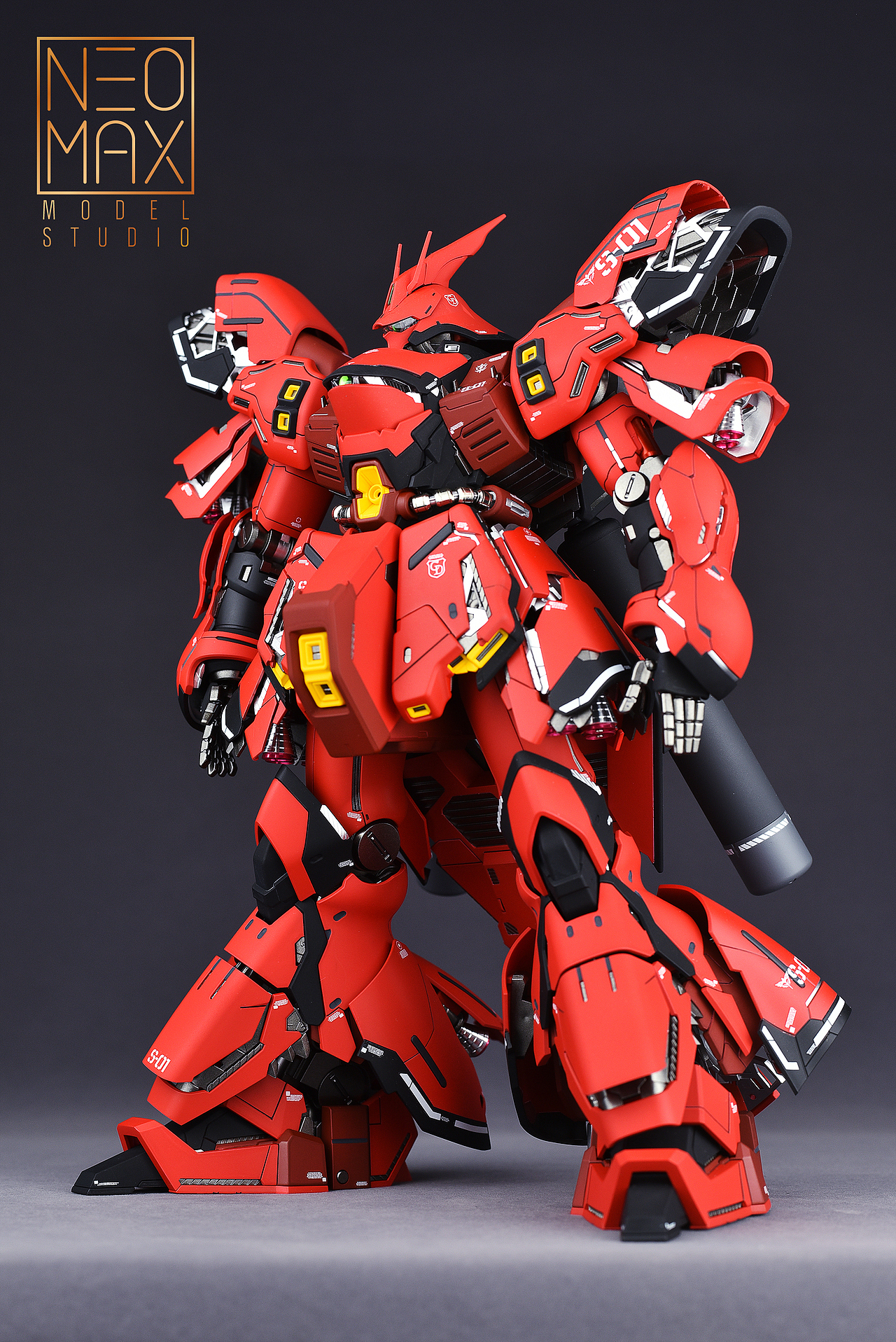 马沙逆袭!高达模型作品【万代mg 沙扎比ver.ka】