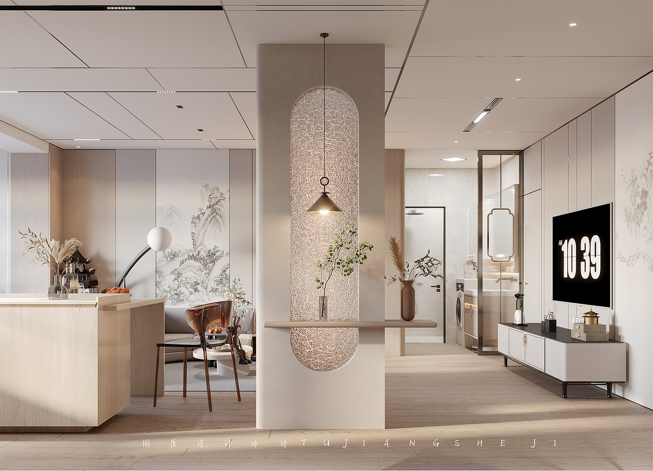 现代简约居所,重置布局,感受通透的“自然呼吸感”