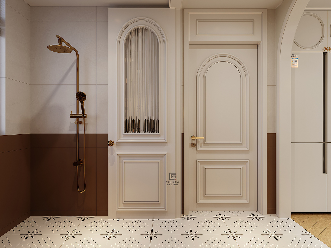 现代法式别墅,有人人羡慕的院子,坠入人间浪漫!